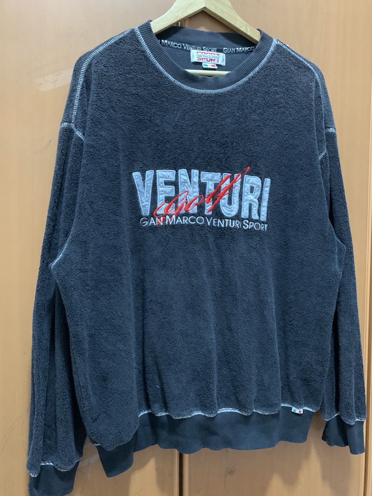 GianMarco Venturi Vintage Gianmarco Black XL Sweatshirt Size US XL / EU 56 / 4 - 3 Thumbnail