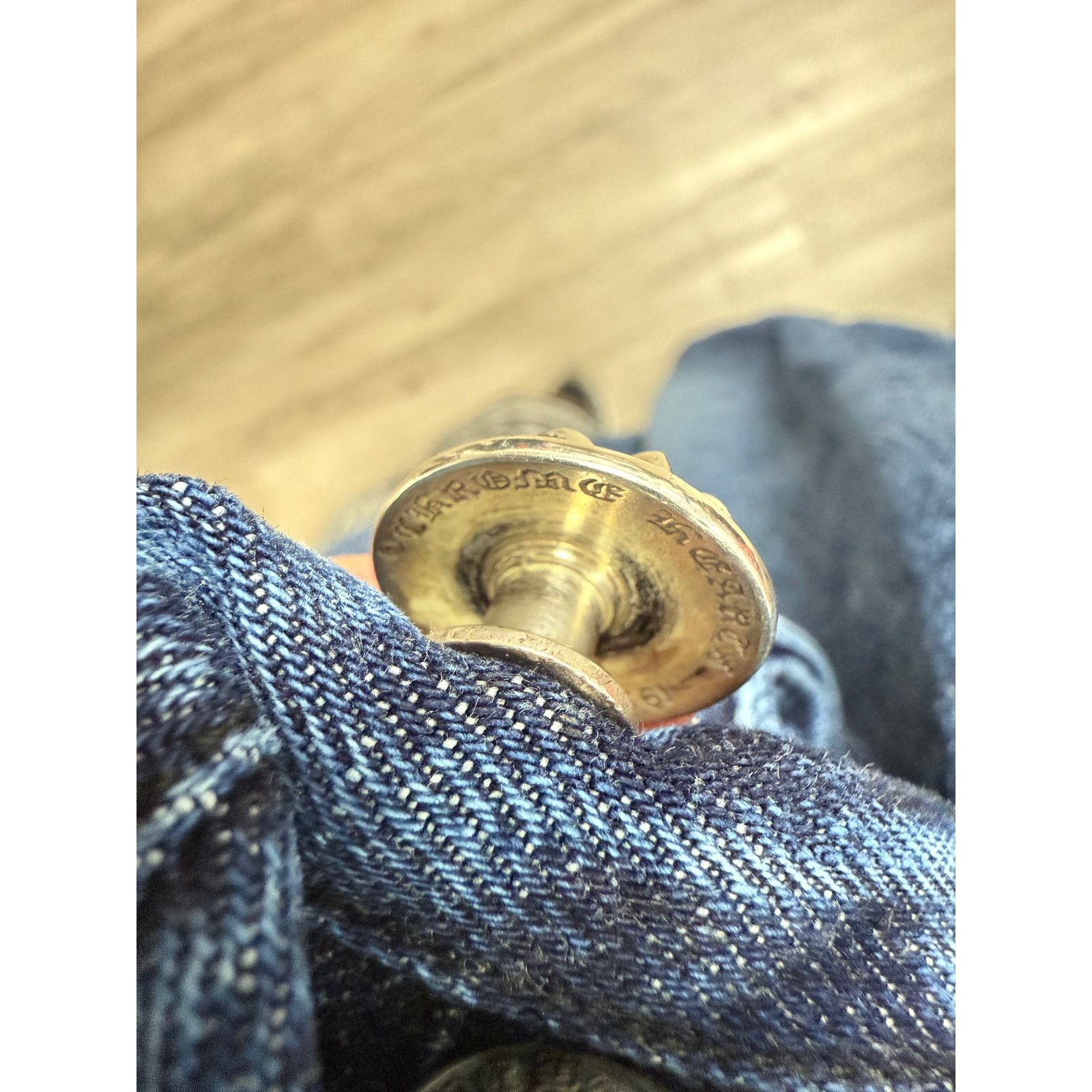Chrome Hearts Chrome Hearts "Indigo Blue" Carpenter Jeans Size US 27 - 16 Thumbnail