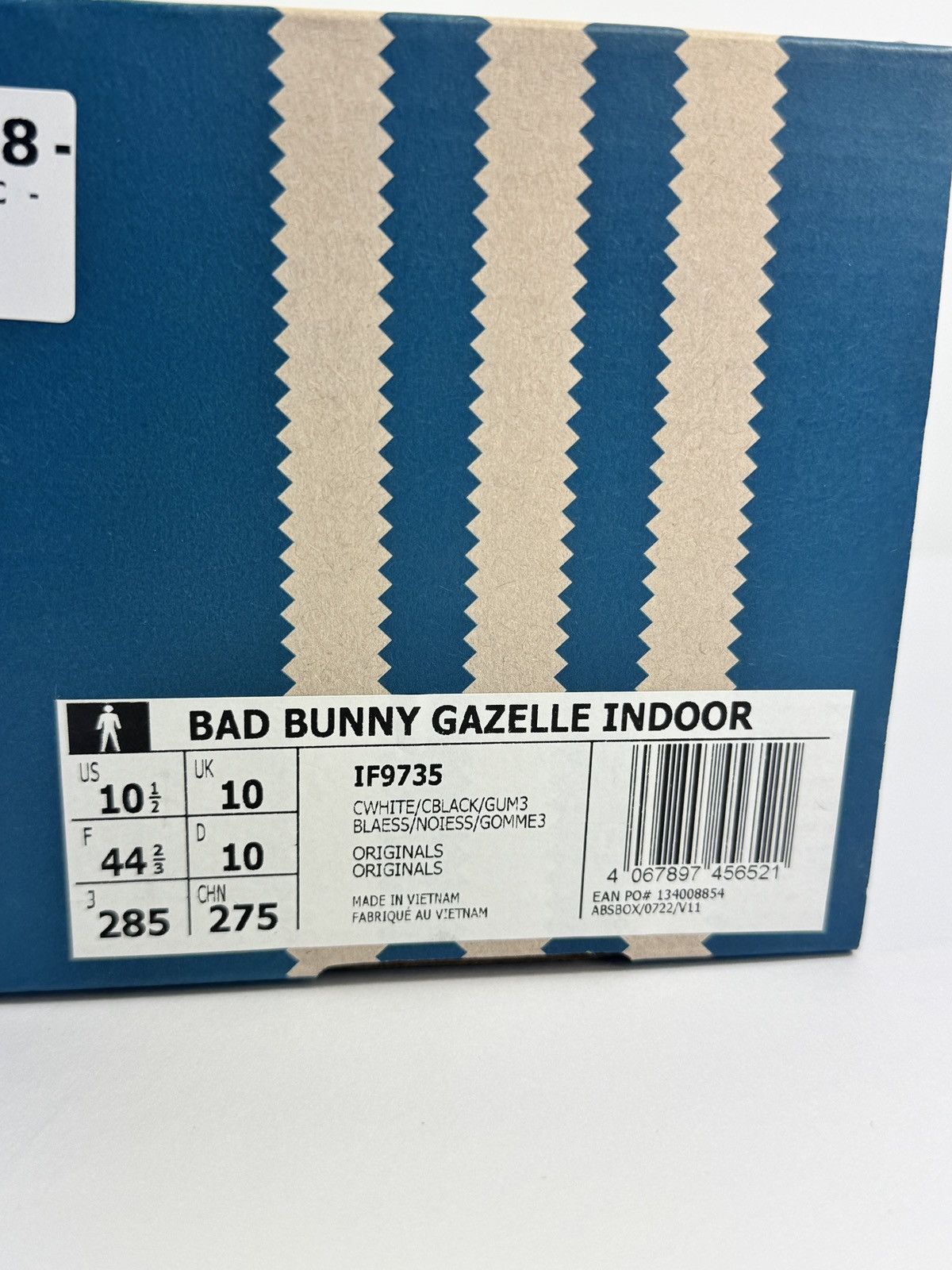Adidas x BAD BUNNY GAZELLE INDOOR SNEAKERS Size US 10.5 / EU 43-44 - 14 Thumbnail