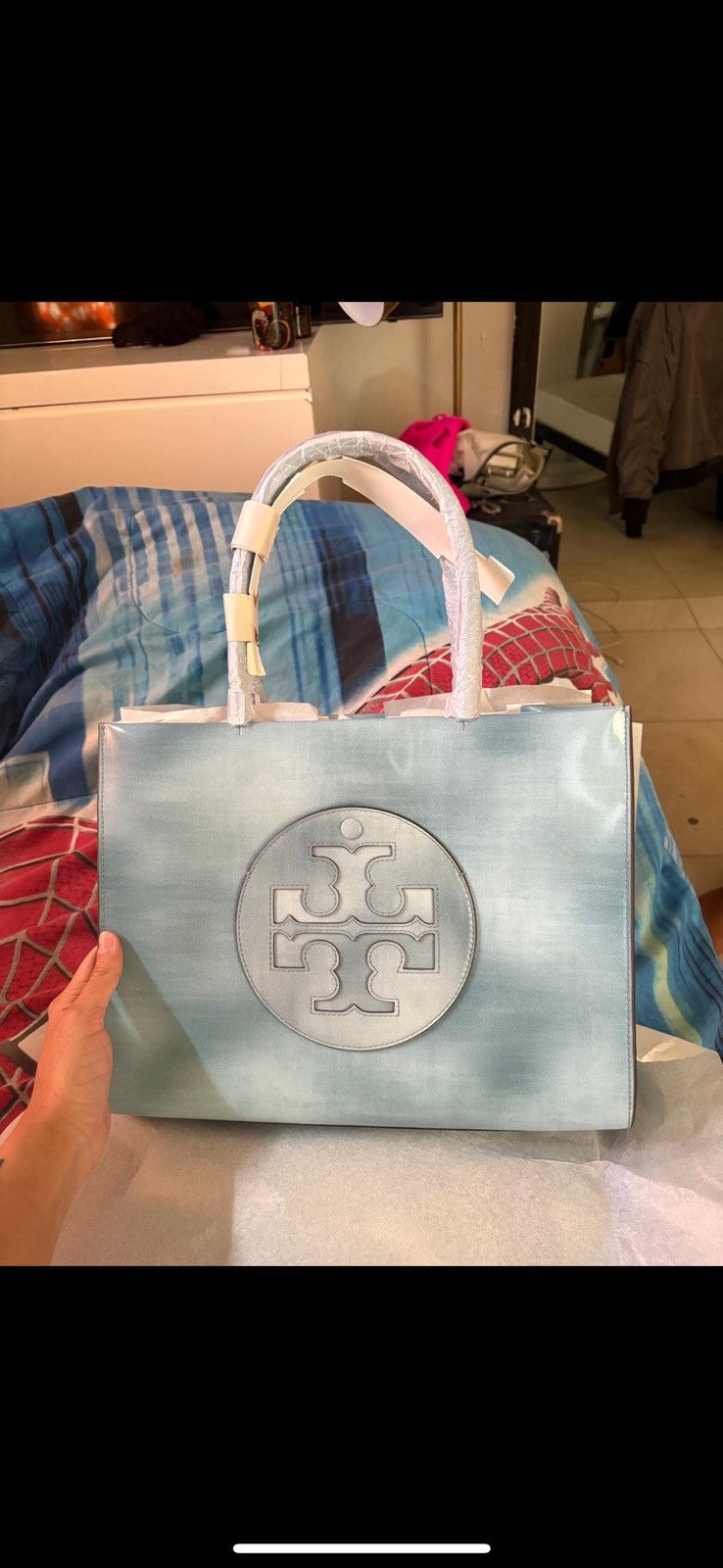 Tory Burch Tory burch Small Ella Bio Brush-Off Size ONE SIZE - 1 Thumbnail