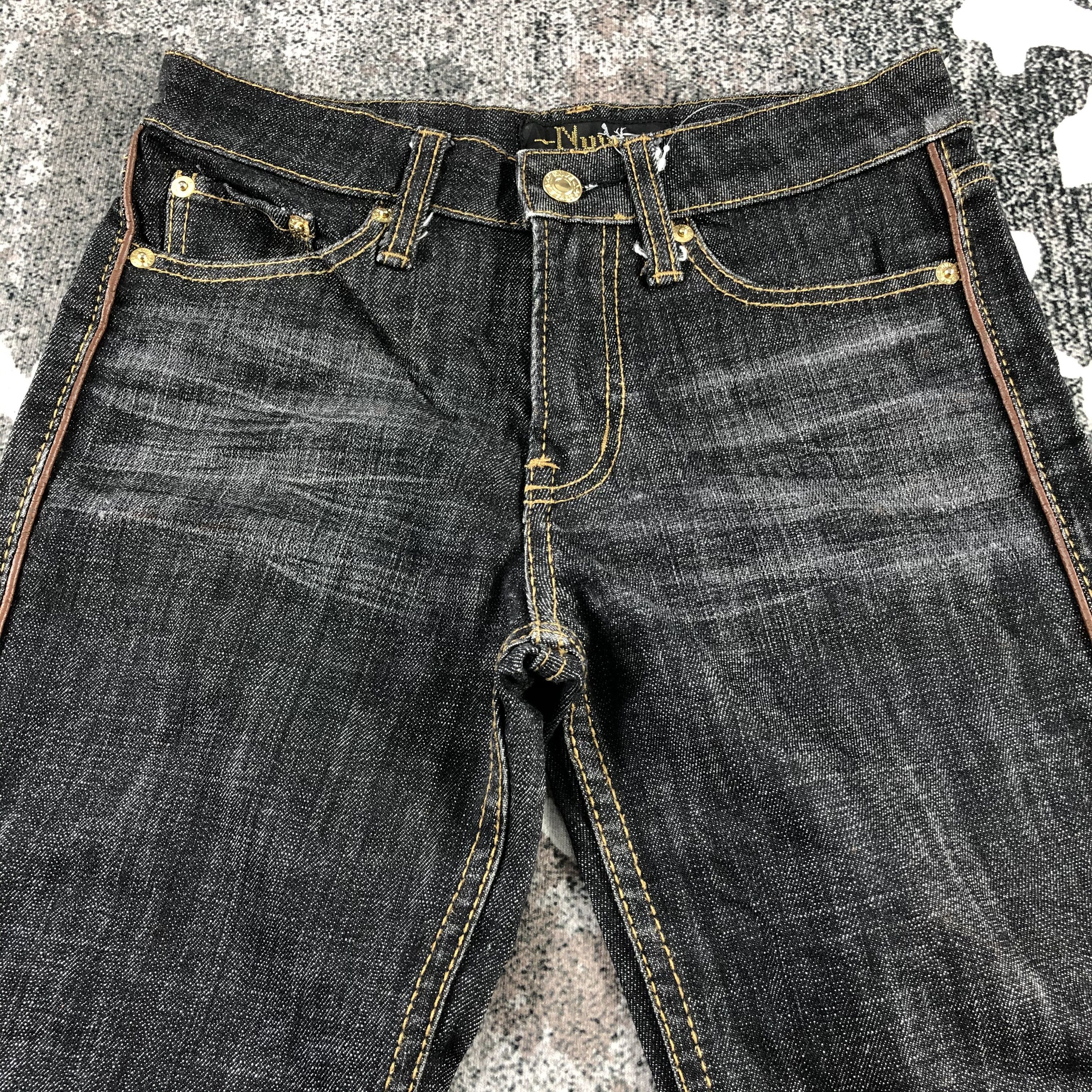 Japanese Brand Japanese Brand Nuve Jeans Black Flare Denim KJ1277 Size 27" / US 4 / IT 40 - 3 Thumbnail