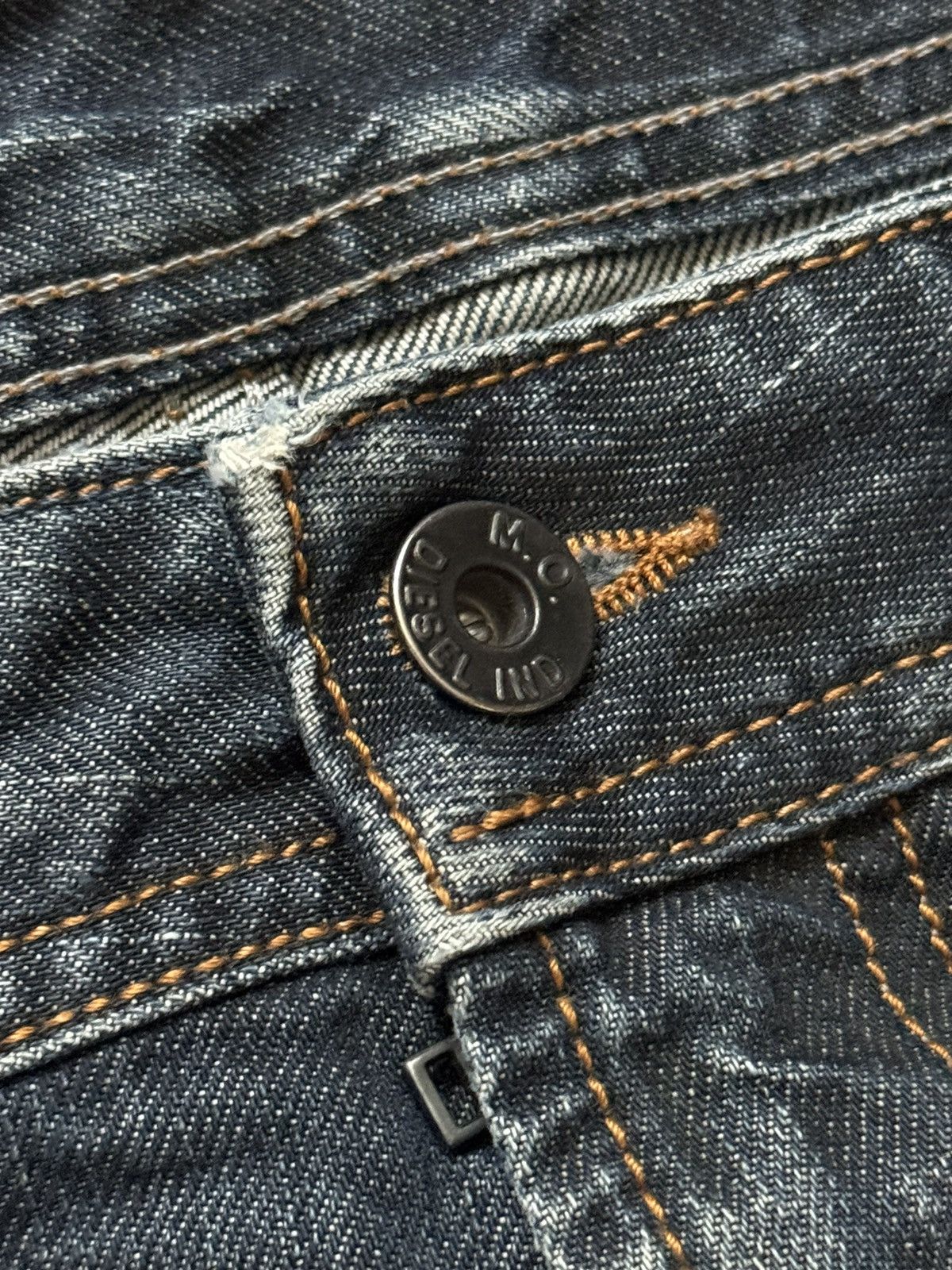 Diesel × Diesel Black Gold × Vintage Diesel 31/32 krooley wash 0088z denim pant trouser Jean chin Size US 31 - 14 Thumbnail