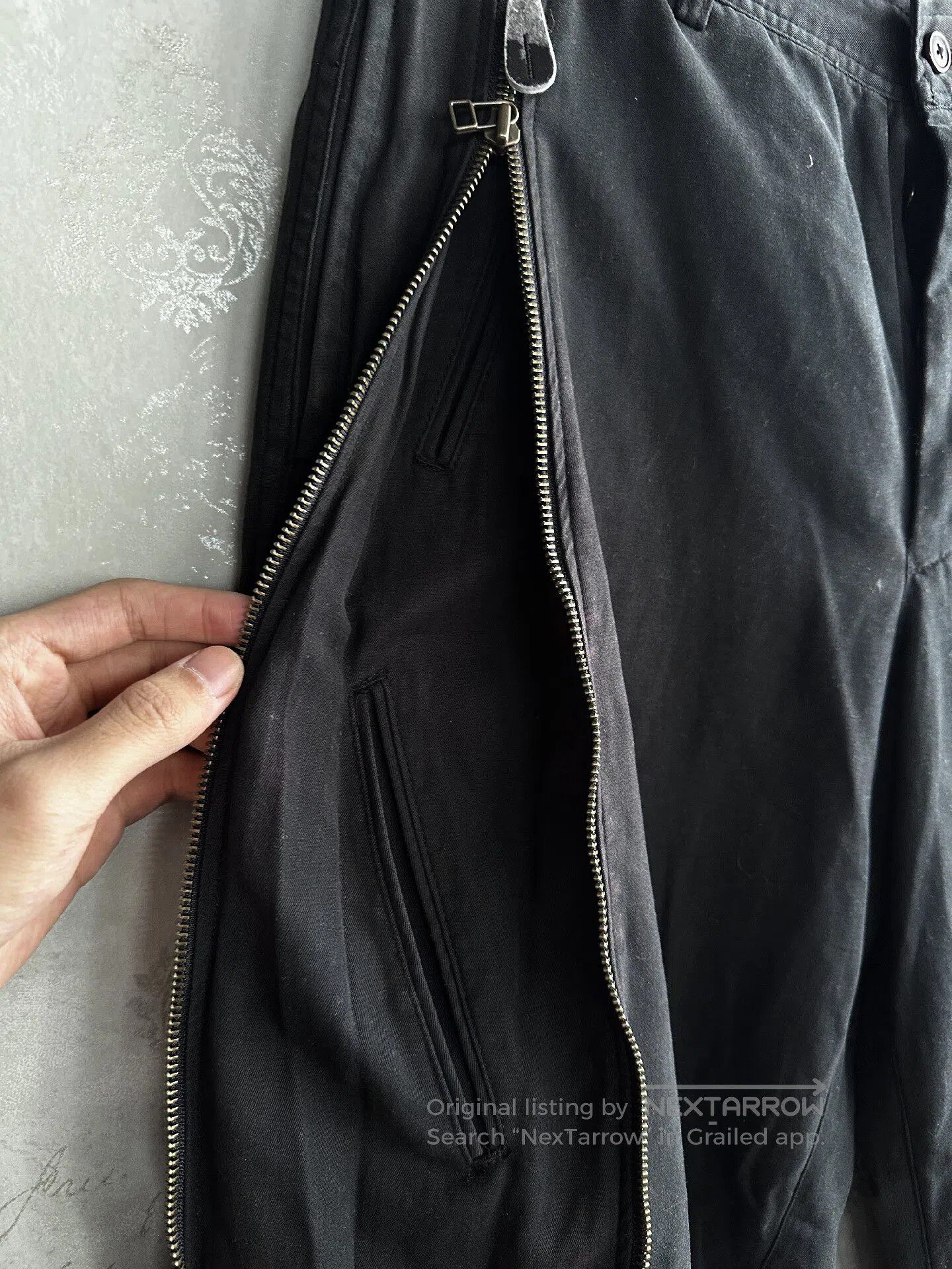 Issey Miyake Issey Miyake sizexl 00s Double-zipper long pants| Size US 40 / EU 56 - 4 Thumbnail