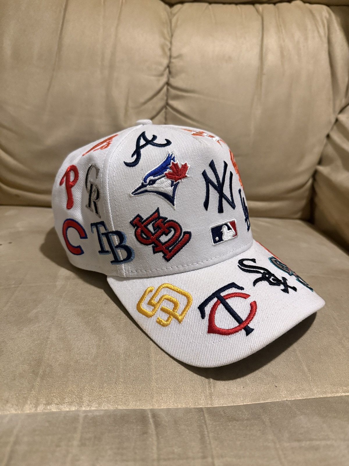 New Era New Era MLB ALL OVER 9FORTY A-FRAME SNAPBACK Size ONE SIZE - 2 Thumbnail