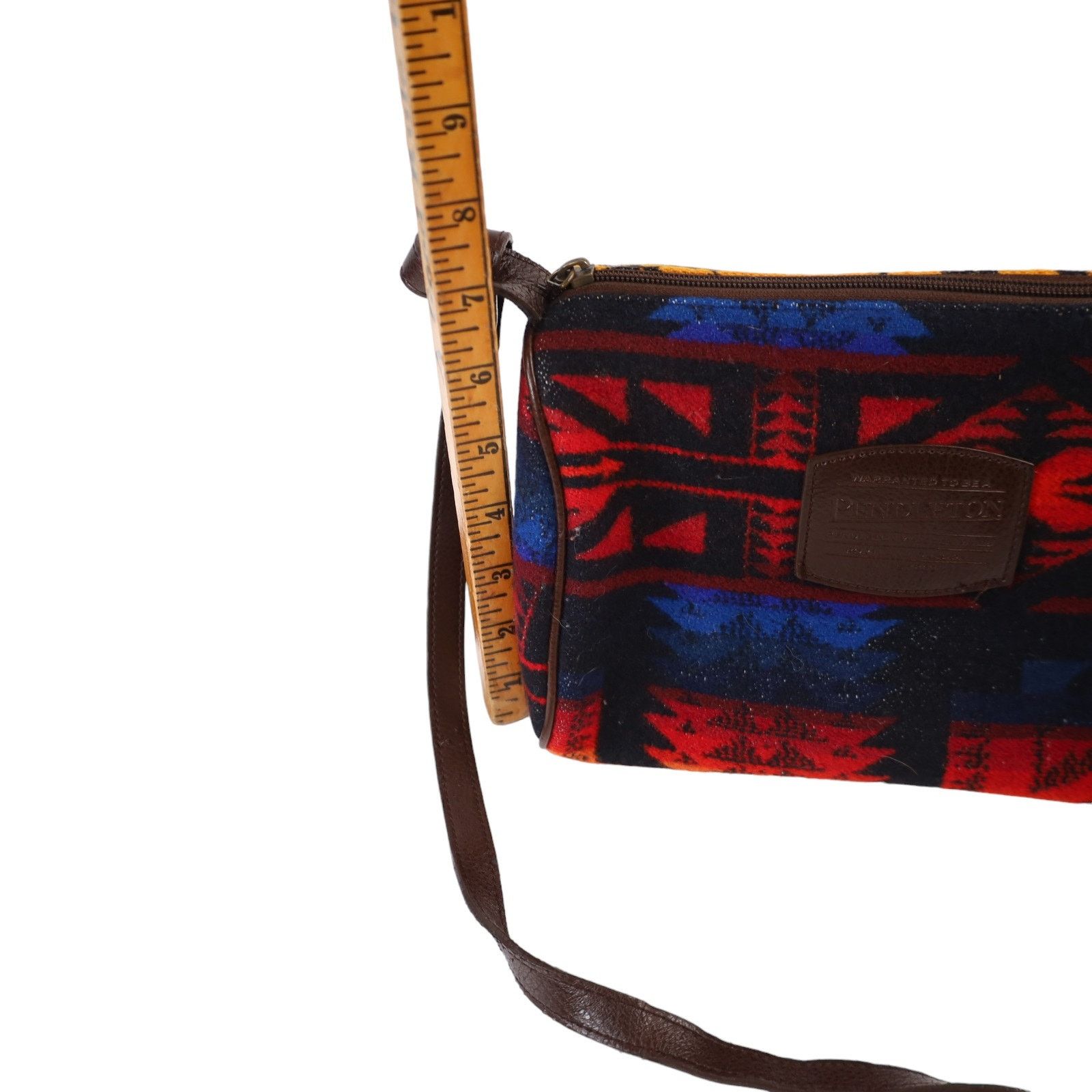 Pendleton × Vintage Vintage Pendleton Southwestern Aztec Print Wool Purse Size ONE SIZE - 5 Thumbnail