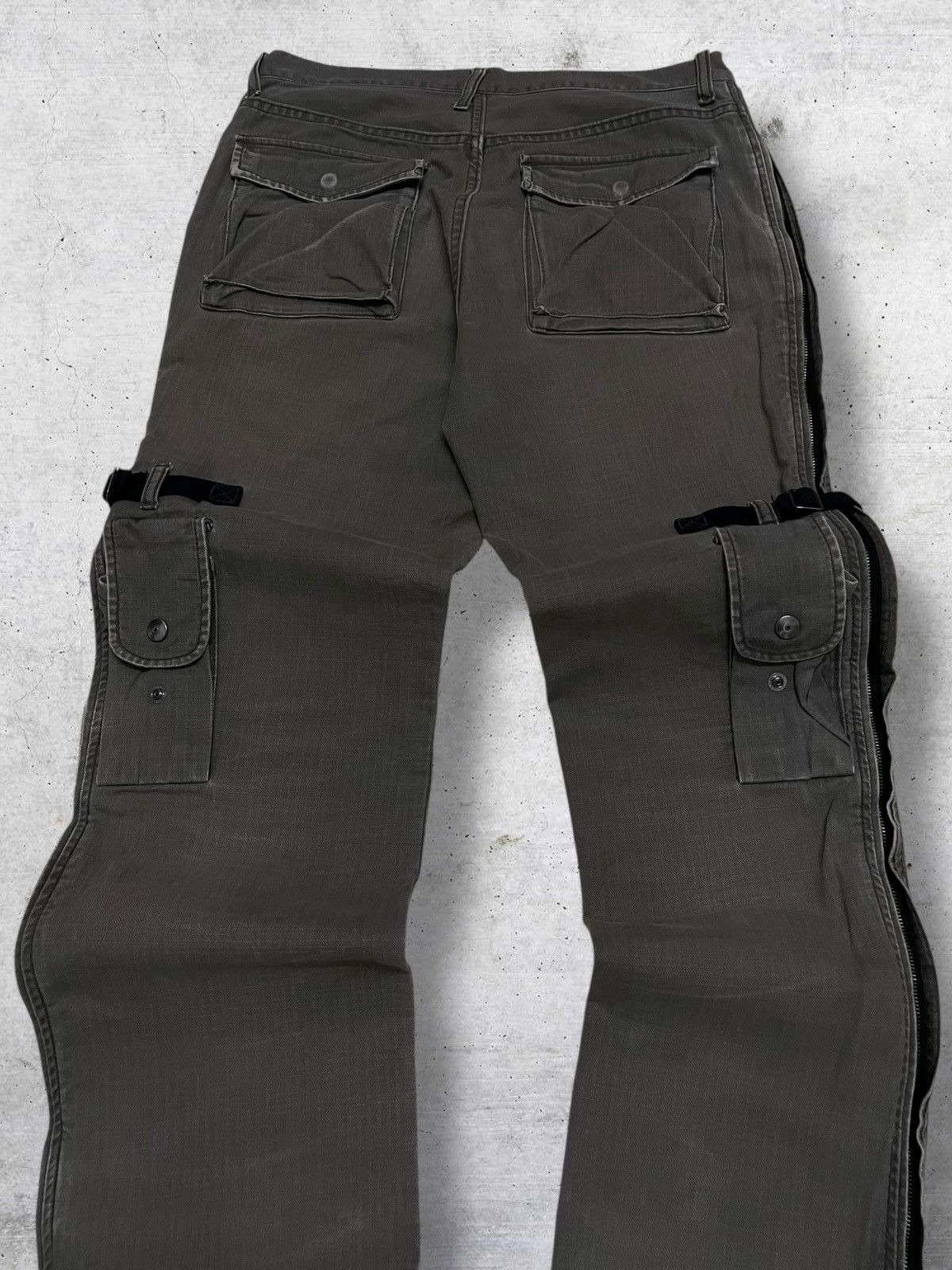 PPFM VINTAGE PPFM JAPAN DESIGNER 90S RARE UTILITY CARGO PANT Size US 30 / EU 46 - 13 Thumbnail