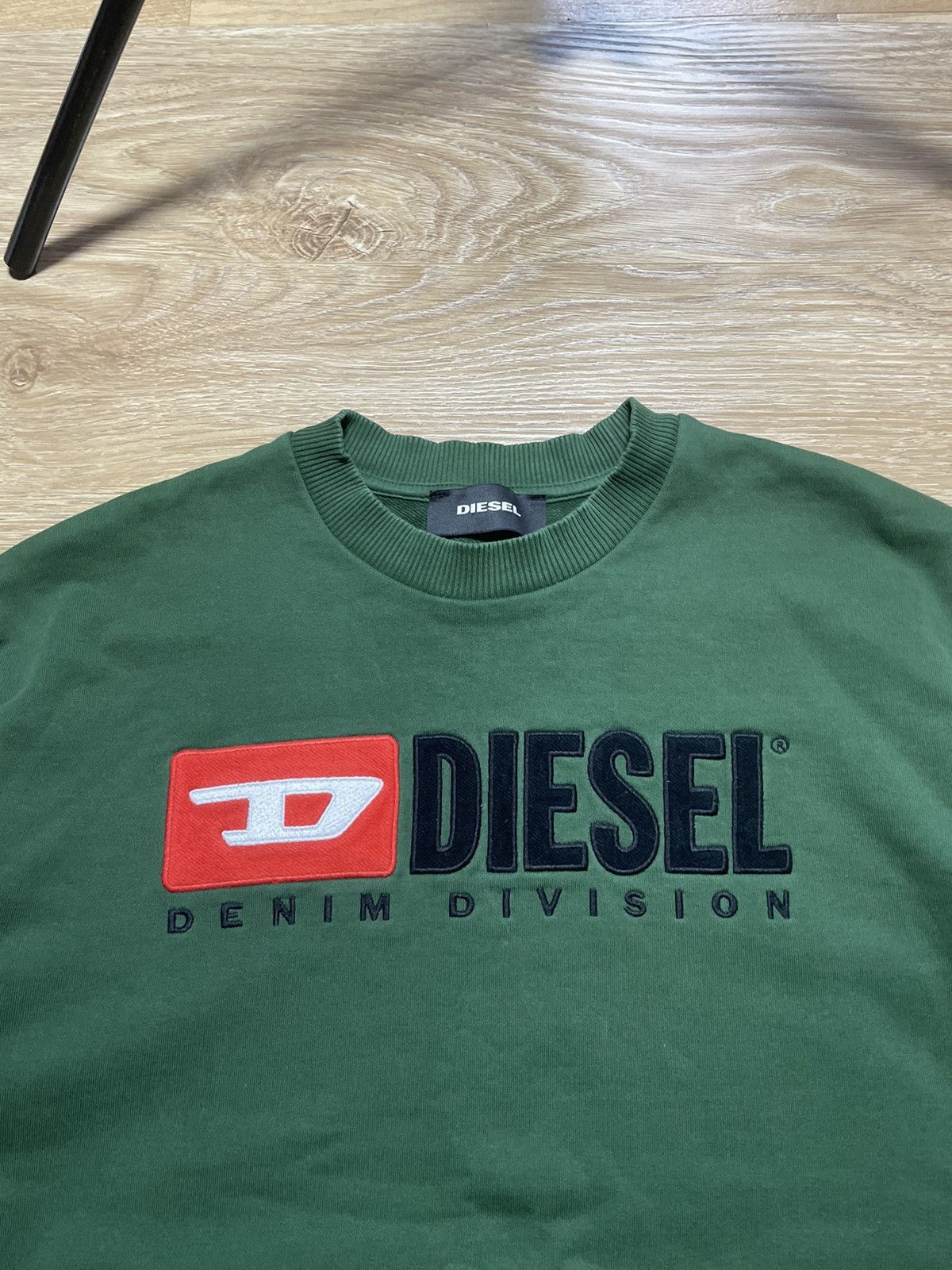 Diesel Vintage sweatshirt diesel y2k big logo Size US M / EU 48-50 / 2 - 4 Thumbnail