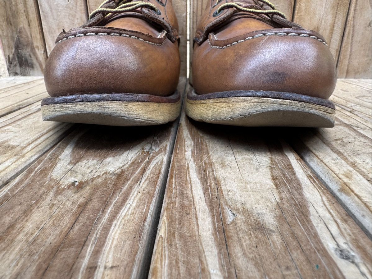Red Wing Red wing 875 brown Moc Toe Leather boots sz UK 8 US 9 E Size US 9 / EU 42 - 4 Thumbnail