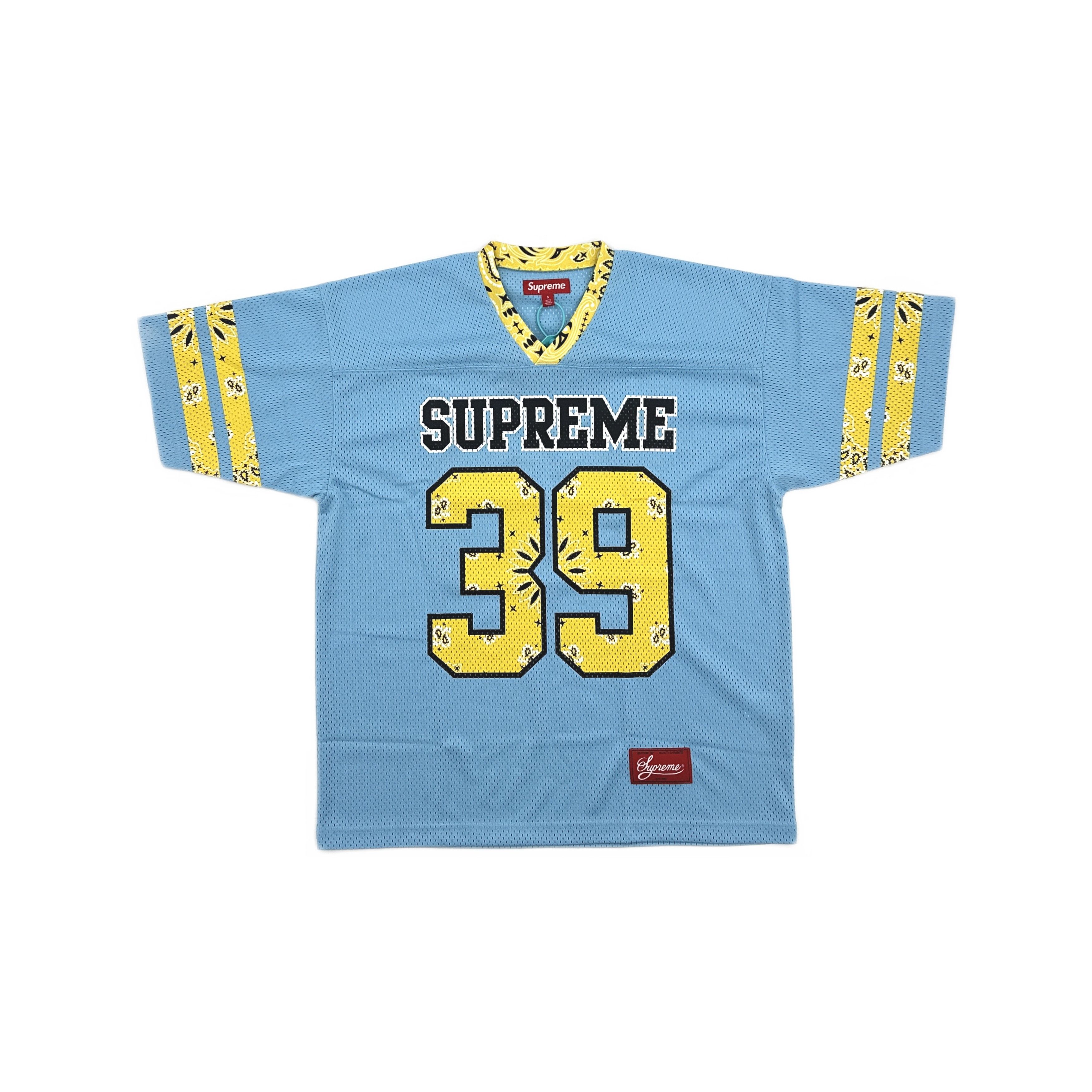 Supreme Spider Web Football Jersey “Navy”