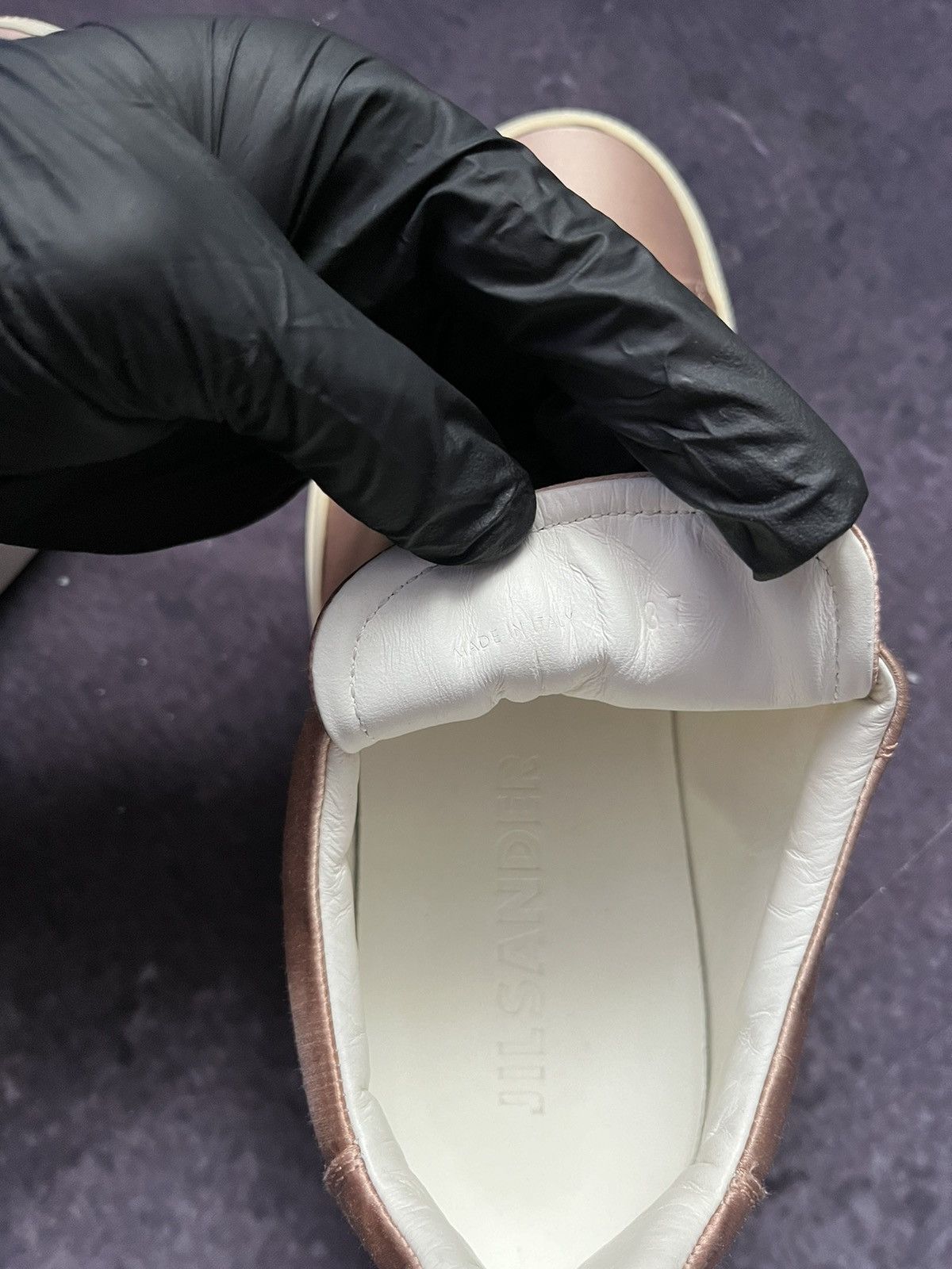 Jil Sander Jil Sander Satin Low Top Sneakers Size US 7 / IT 37 - 7 Thumbnail