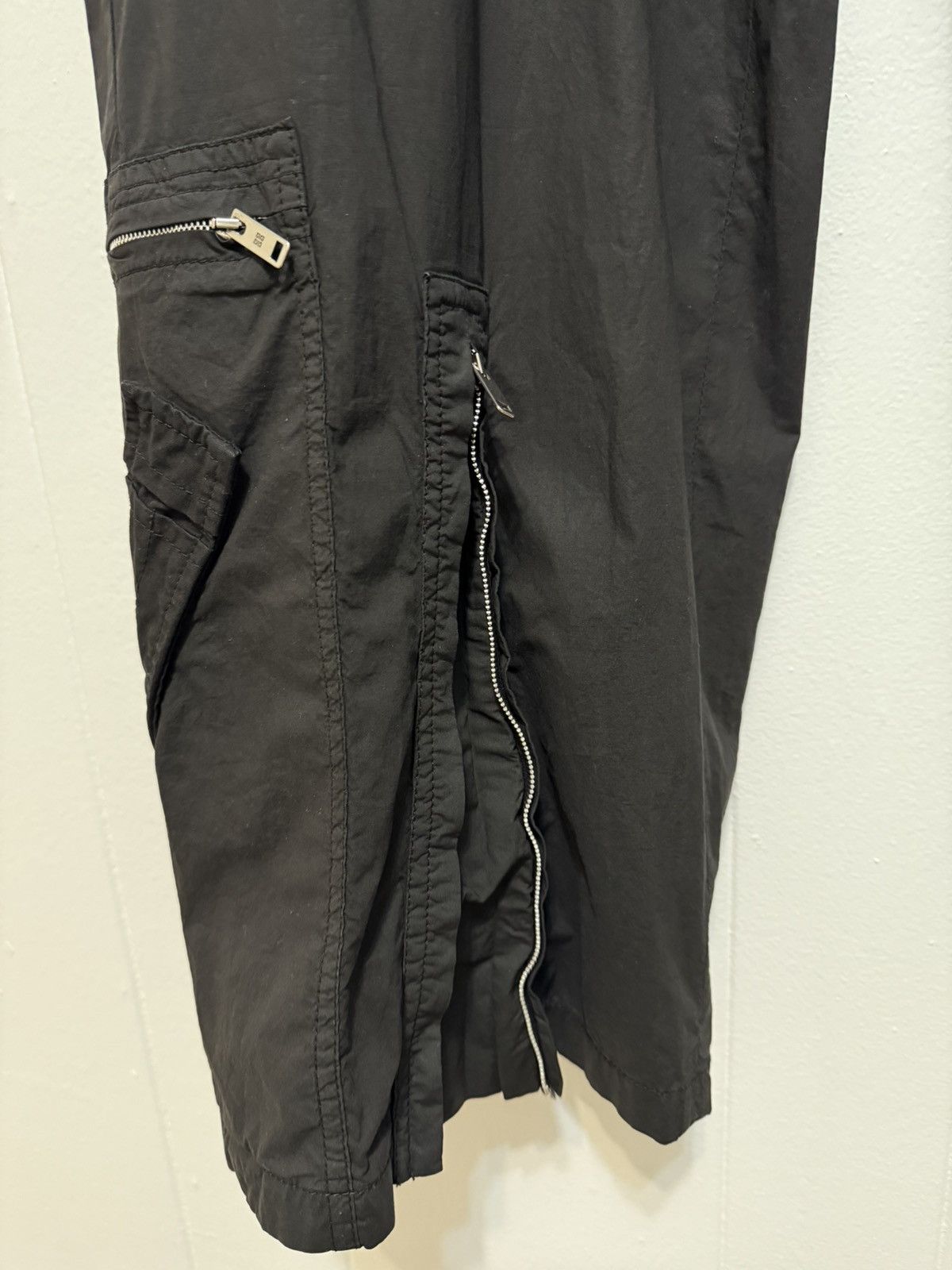 Givenchy Givenchy Black Poplin Cargo Pant Size US 38 / EU 54 - 3 Thumbnail