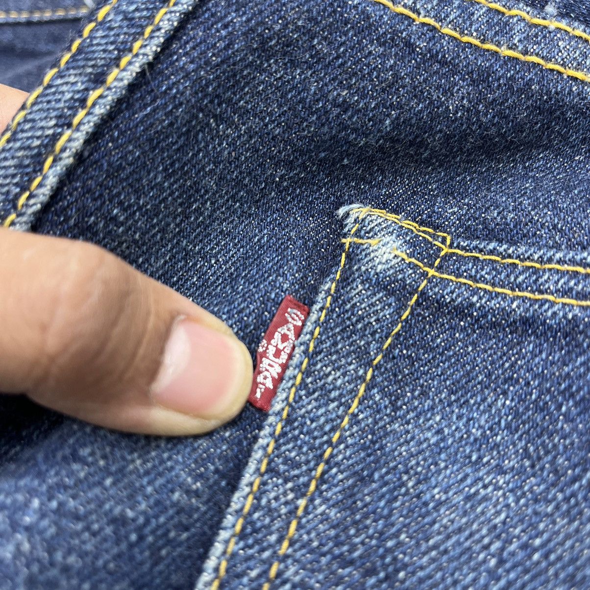 Samurai Jeans Vintage Samurai S3000VX 17oz Selvedge Raw Denim Pants Size US 31 - 17 Thumbnail