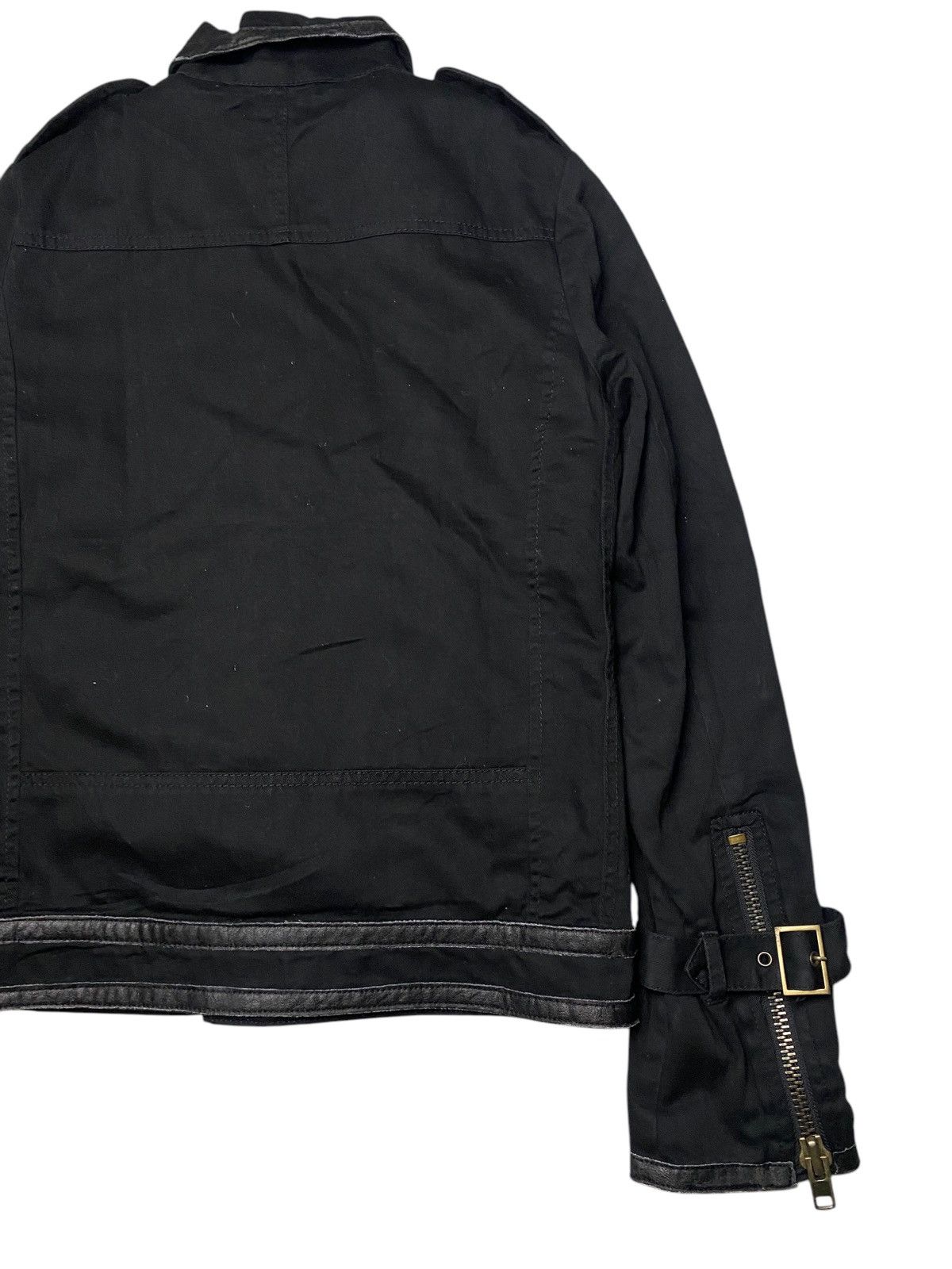 If Six Was Nine 2000's Free Phase Bondage Leather Jacket Size US S / EU 44-46 / 1 - 10 Thumbnail