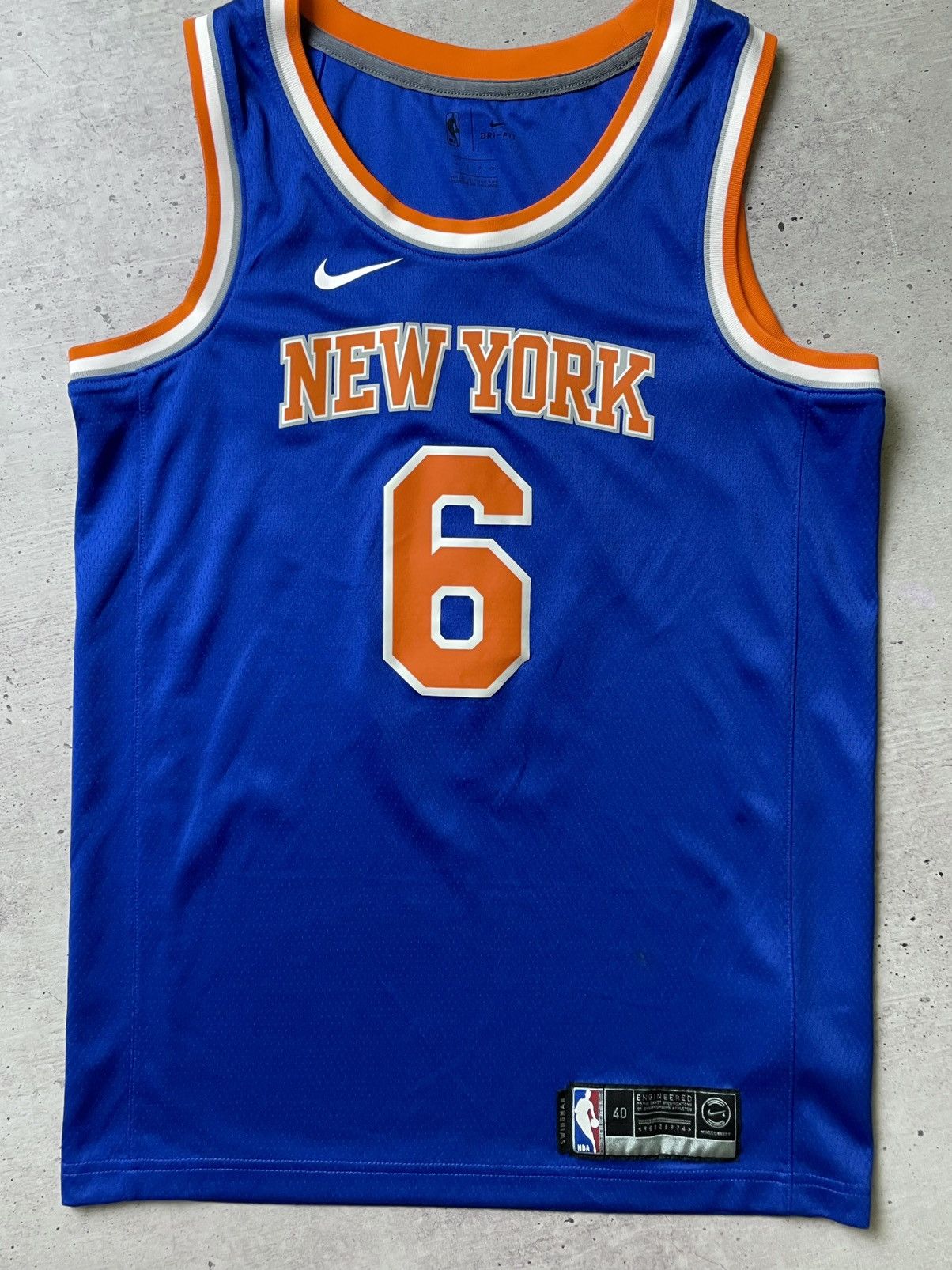 NBA NBA New York Knicks Porzingis Jersey Size US S / EU 44-46 / 1 - 2 Thumbnail