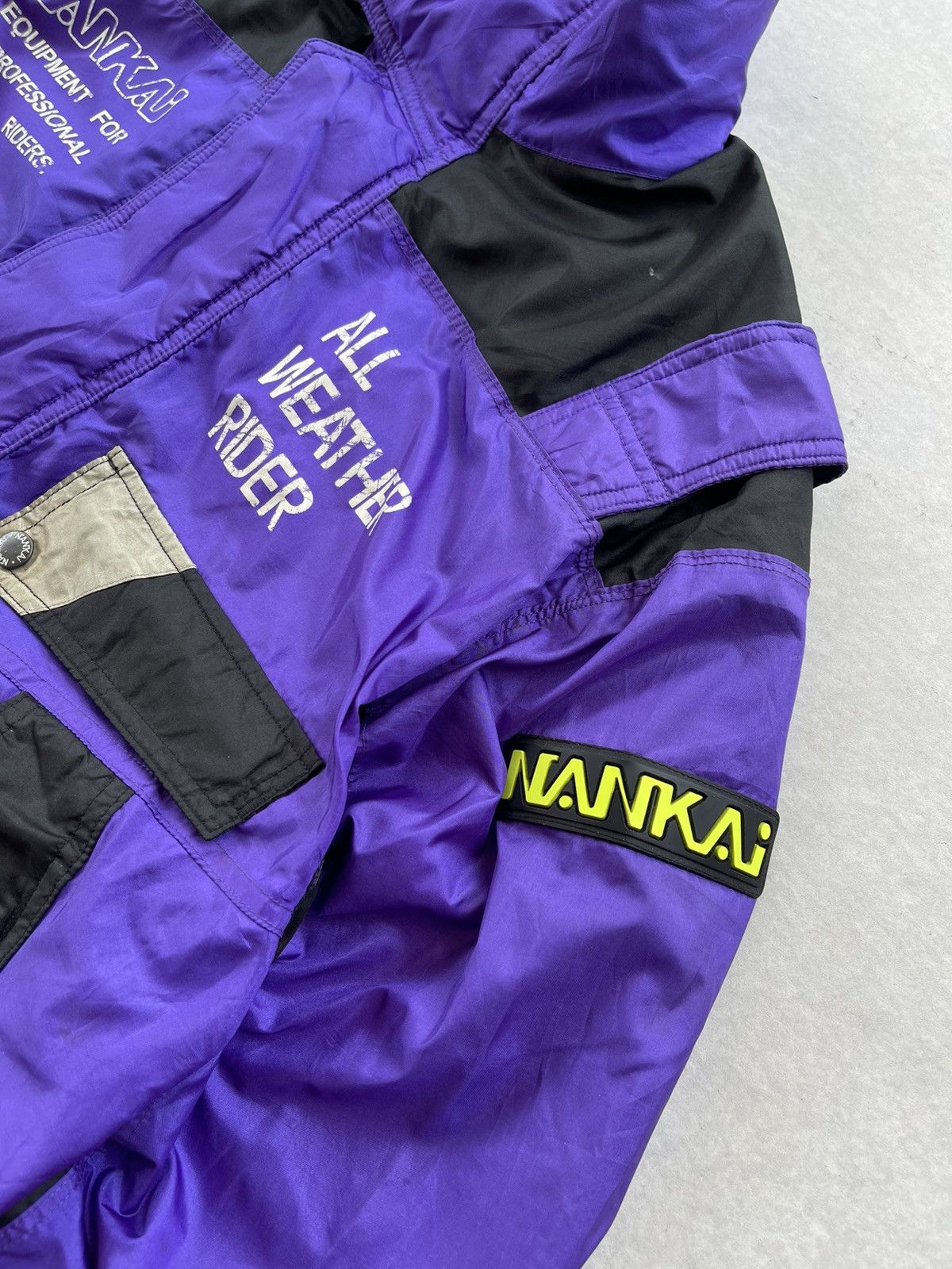 Sports Specialties 🔥VINTAGE NANKAI PRO RACING LOGO BOMBER JACKET Size US L / EU 52-54 / 3 - 6 Thumbnail