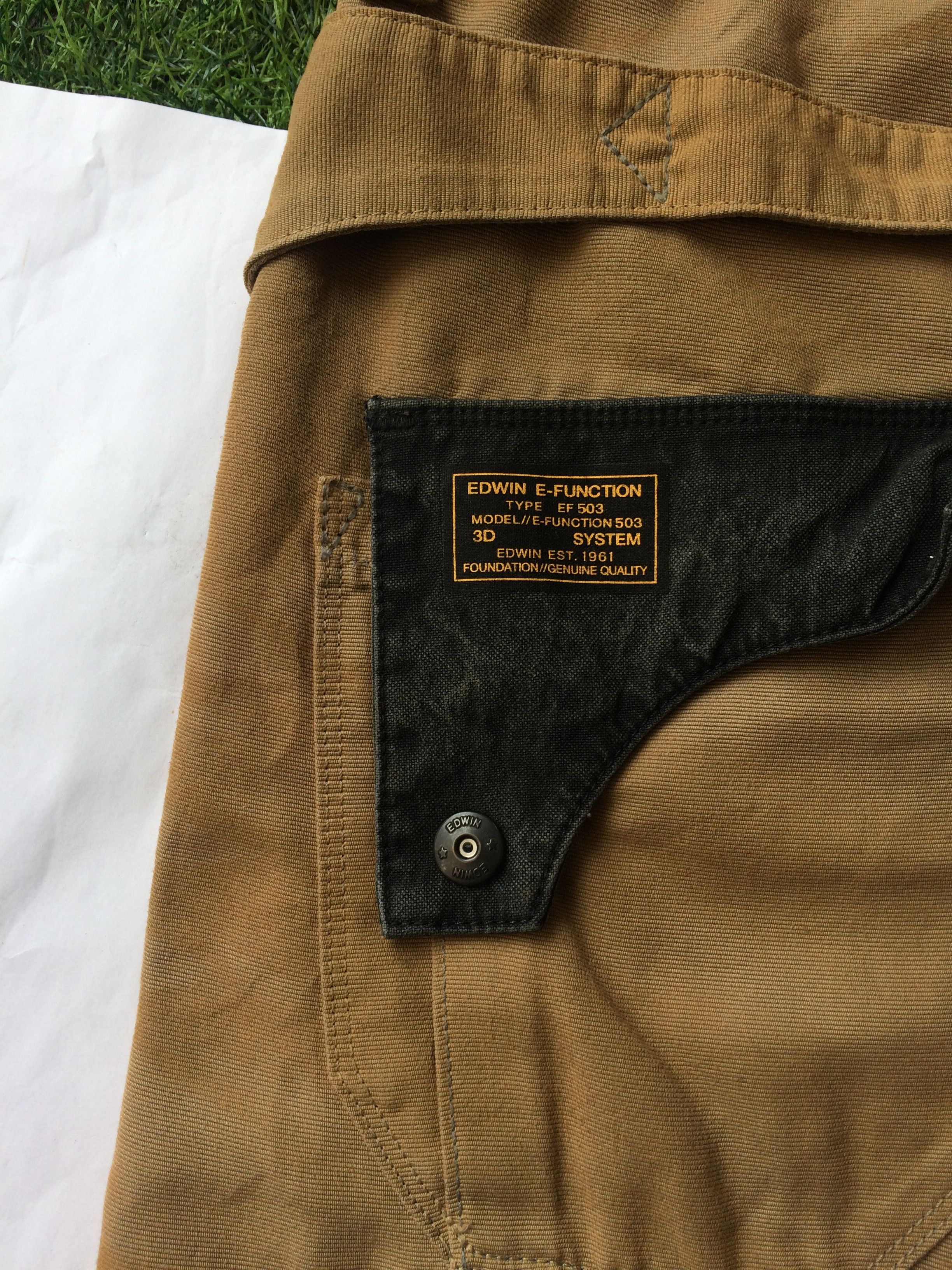 Japanese Brand Distressed Japanese Banana Cut Trousers Pants #D-616 Size US 34 / EU 50 - 9 Thumbnail