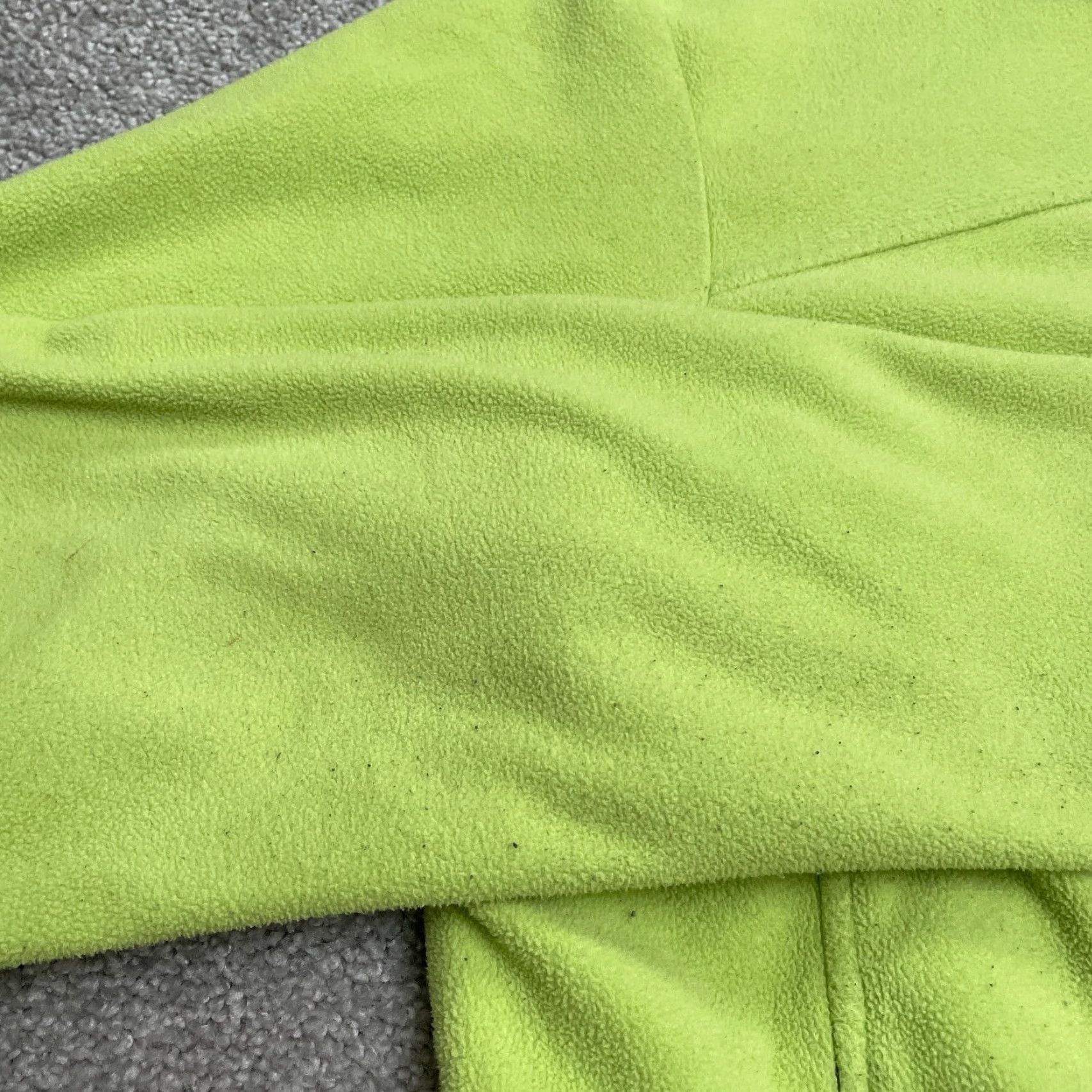 Vintage REI Fleece Jacket Women L Apple Green Full Zip Pockets Outdoor Hiking Casual Size L / US 10 / IT 46 - 7 Thumbnail