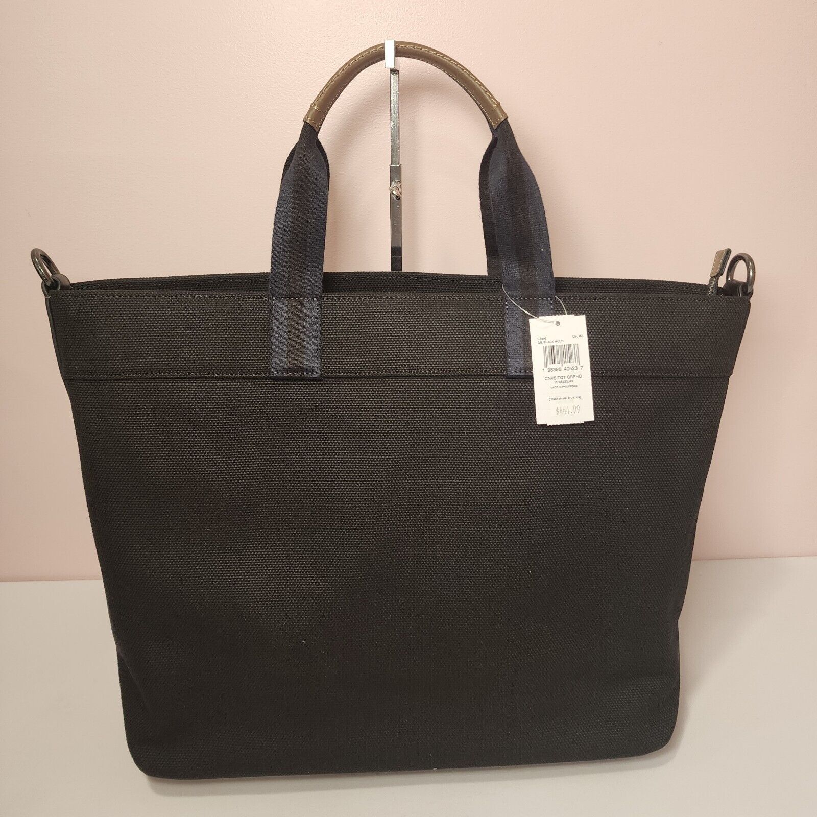 Coach NWT Coach CT899 Tote Bag 38 With Whale Graphic Size ONE SIZE - 3 Thumbnail