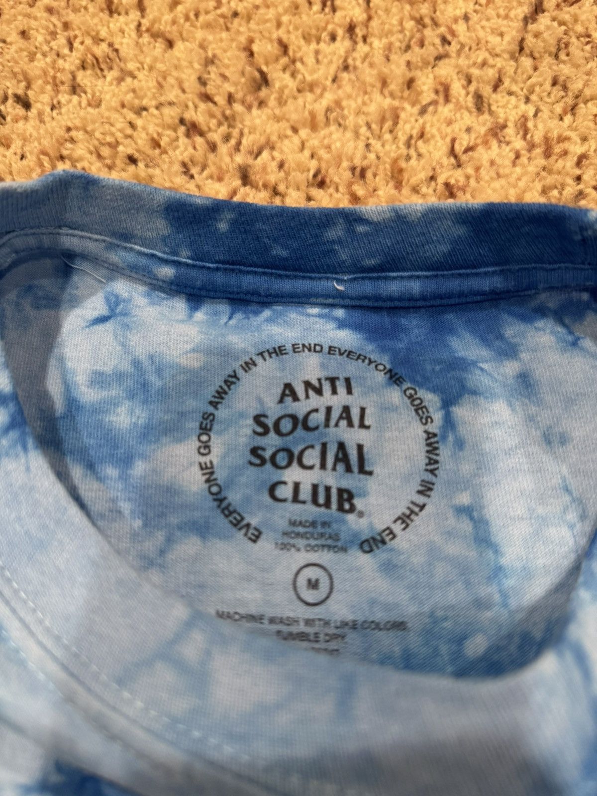 Anti Social Social Club 24 Hours Of Le Mans ASSC T shirt Size US M / EU 48-50 / 2 - 3 Thumbnail