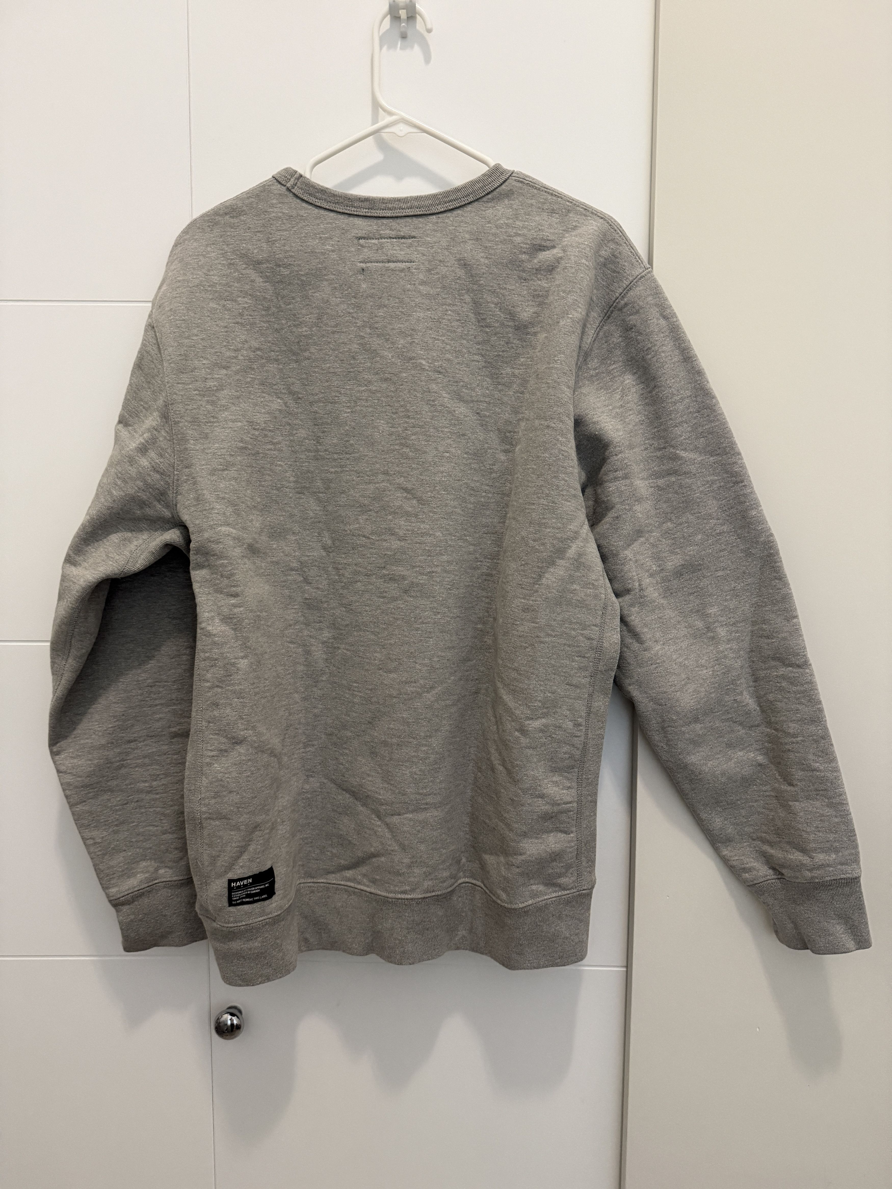 Haven HAVEN Logo Crewneck Heather Grey Size 4 (XL) Size US XL / EU 56 / 4 - 3 Thumbnail