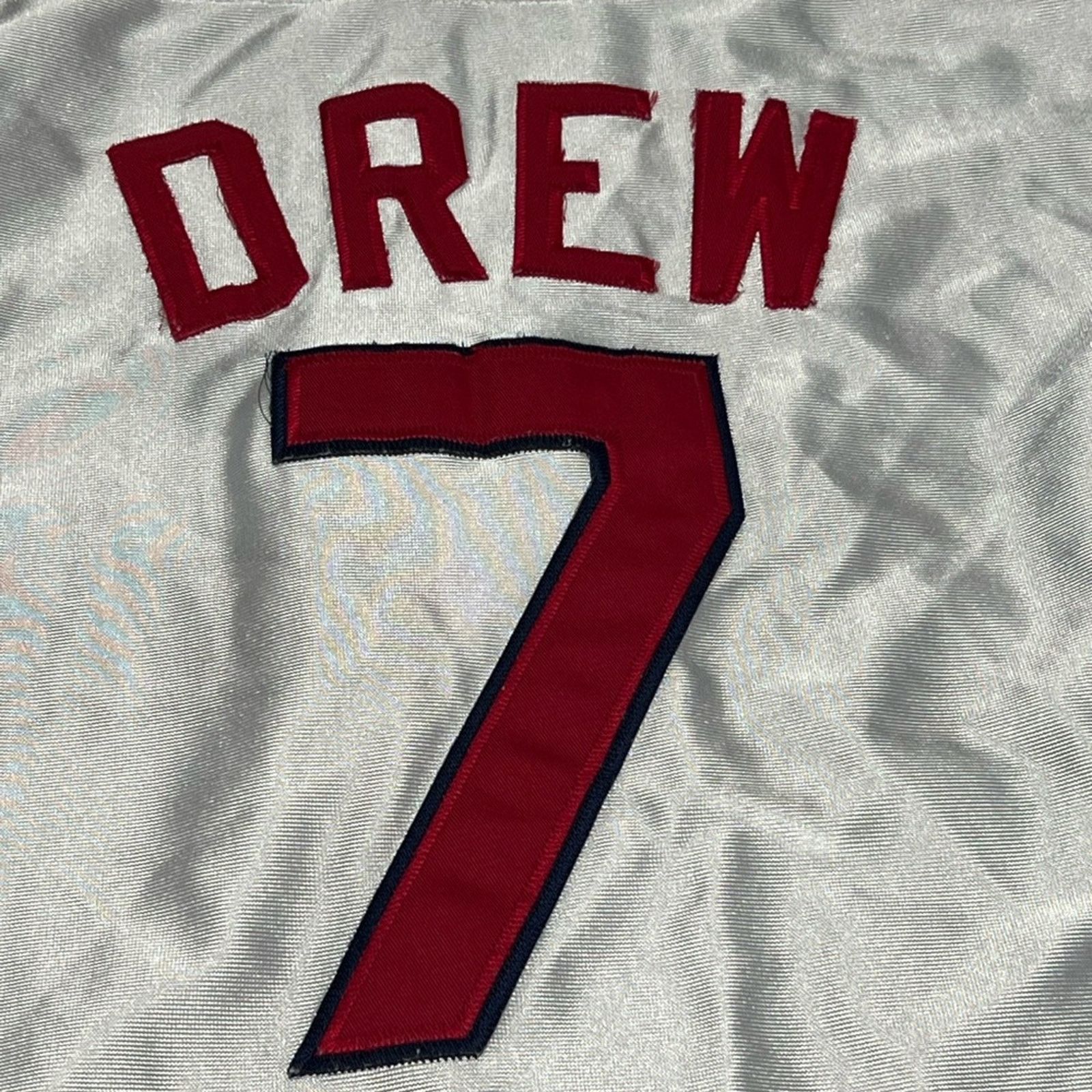 Majestic J.D. Drew St Louis Cardinals Button Jersey Majestic RARE Size US L / EU 52-54 / 3 - 8 Thumbnail