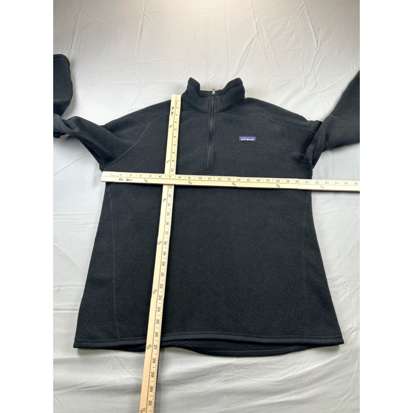 Patagonia Patagonia Better Sweater Jacket Women's XL Black Quarter Zip Fleece Pullover Size XL / US 12-14 / IT 48-50 - 3 Thumbnail