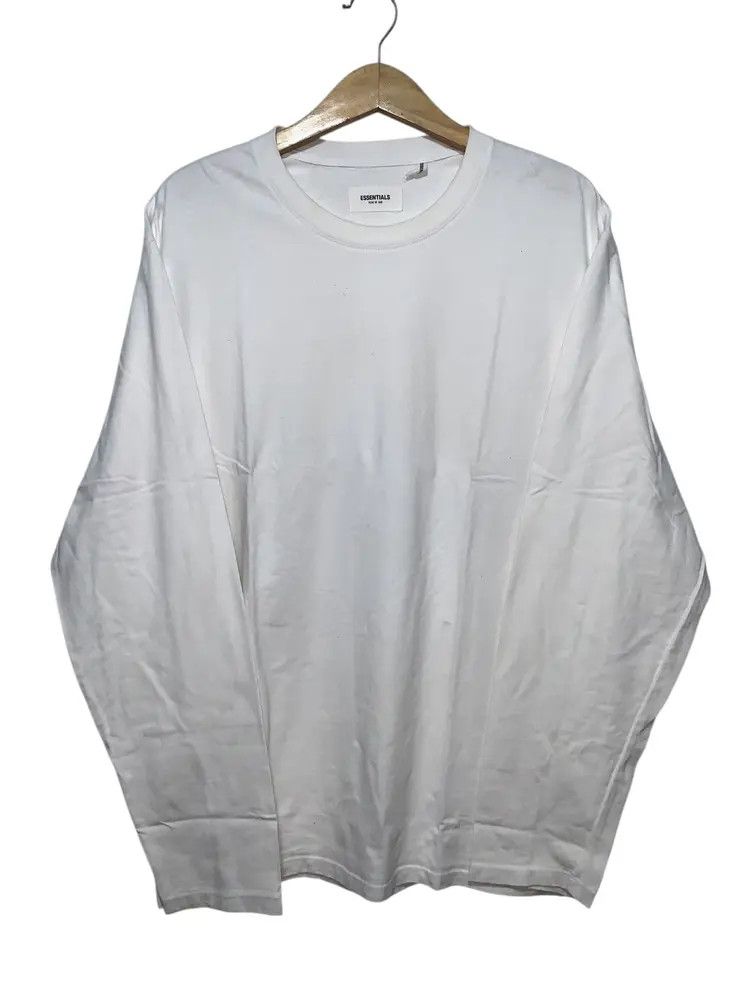 Fear of God Essentials Fear Of God back script oversized longsleeve Size US M / EU 48-50 / 2 - 2 Thumbnail