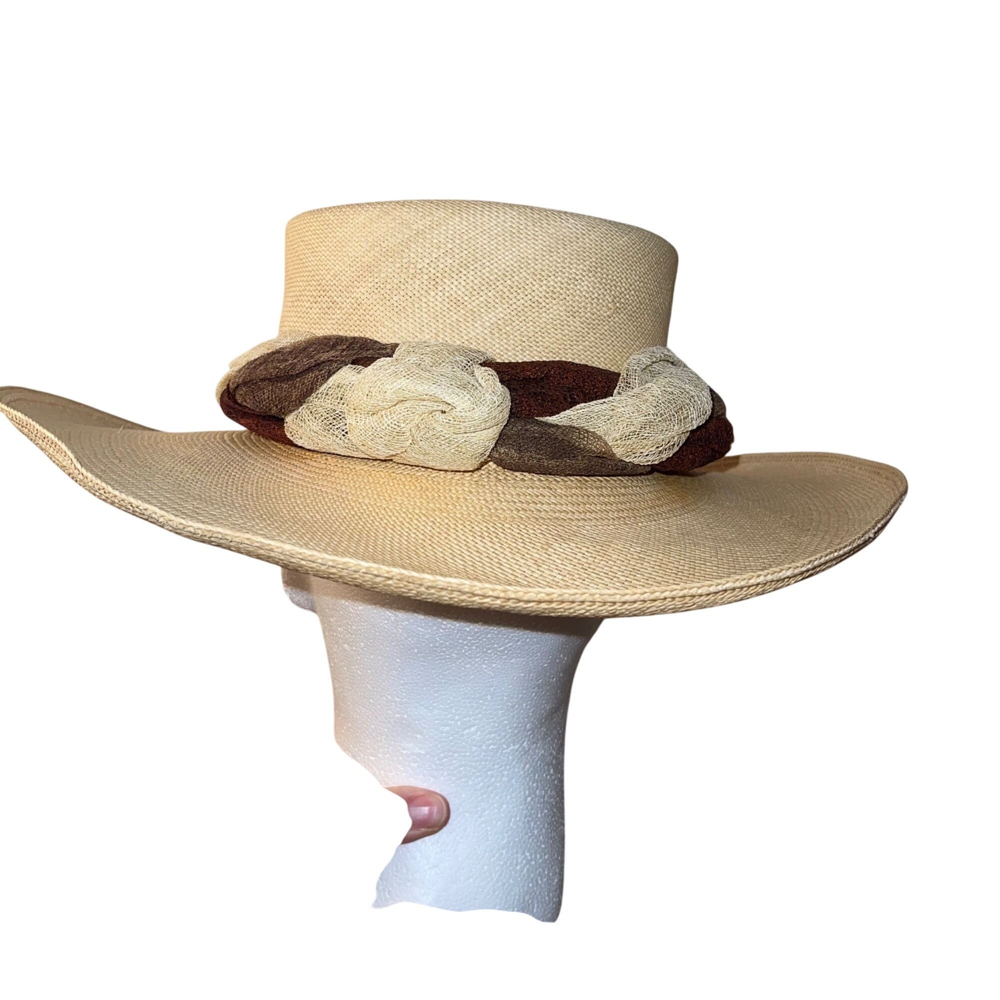 Other Homero Ortega Womens Hat Size Medium Tan Size ONE SIZE - 3 Thumbnail