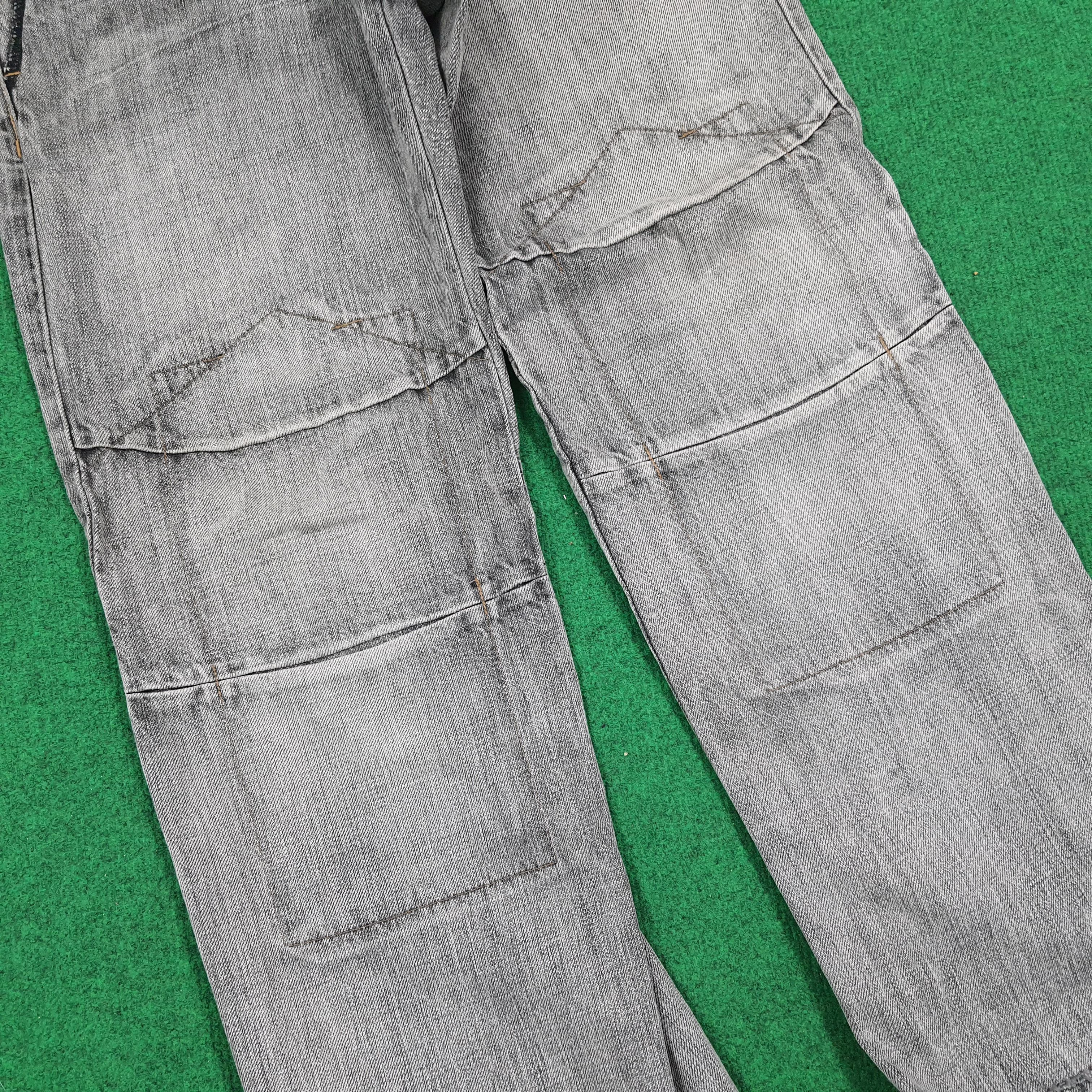 Marithe + Francois Girbaud Vintage Marithe Francois Girbuid Grey Baggy Jeans C280N19 Size US 29 - 3 Thumbnail