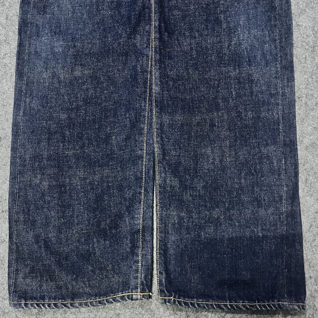 Evisu Vintage 90s Evis Evisu No 2 Buckle Back Selvedge Jeans Size US 31 - 7 Thumbnail