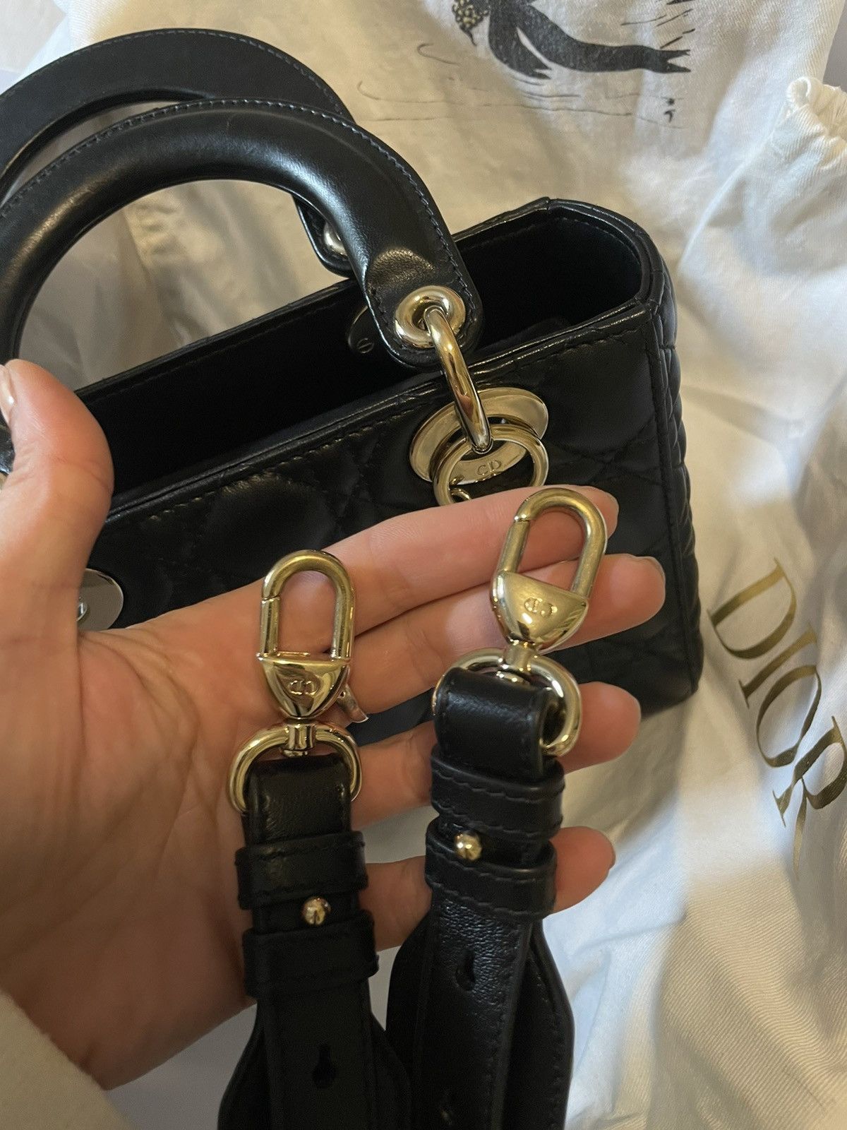 Dior Small Lady Dior My ABCD bag Size ONE SIZE - 4 Thumbnail