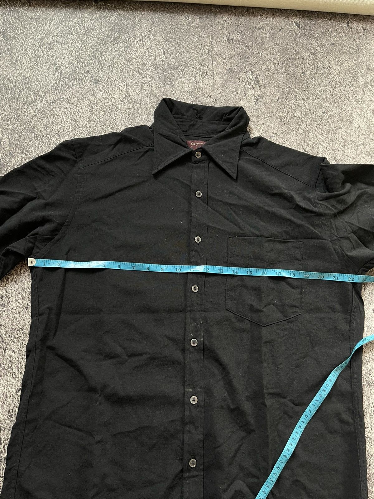 Yohji Yamamoto Vintage Yohji Yamamoto Durban A.A.R Black Shirt Size US L / EU 52-54 / 3 - 10 Thumbnail