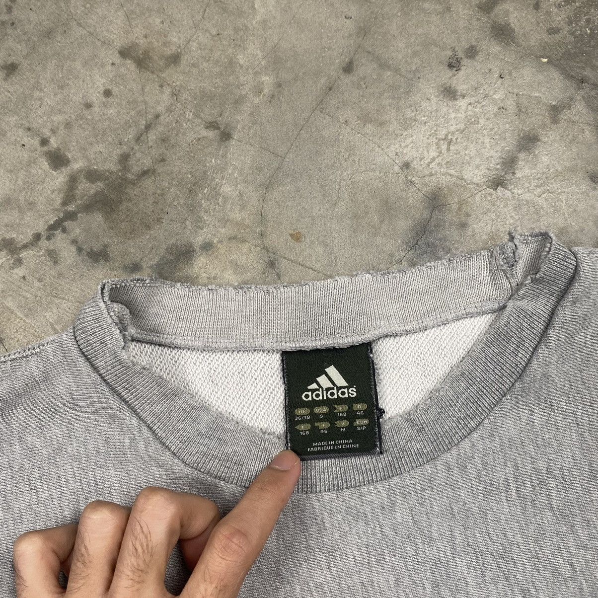 Adidas × Japanese Brand × Vintage y2k Adidas JFA Japan Football Reverse Weave Crewneck Size US S / EU 44-46 / 1 - 8 Thumbnail
