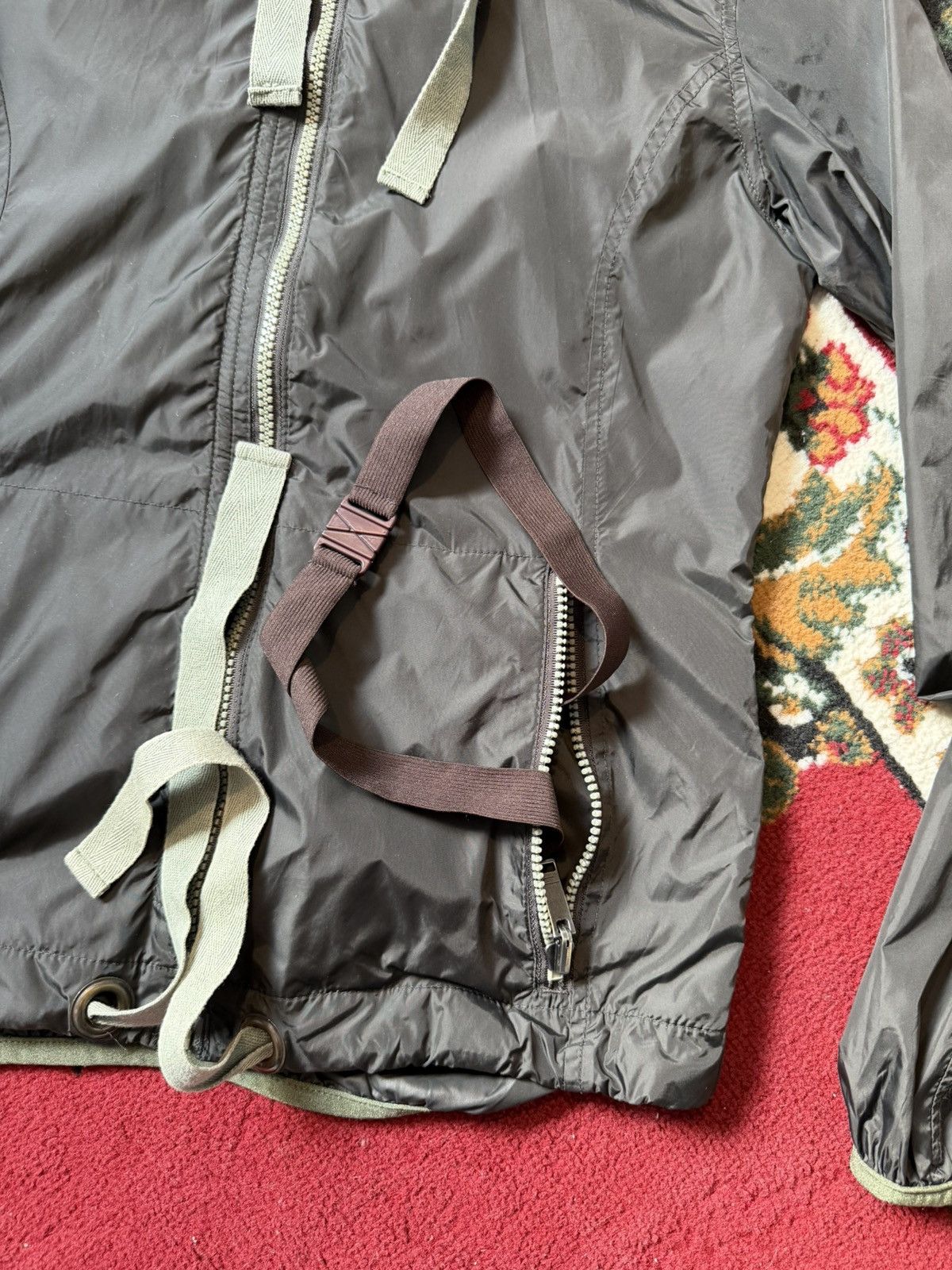 Diesel Y2K Diesel Distressed Full Zip Long Sleeve Windbreaker Size US XS / EU 42 / 0 - 12 Thumbnail