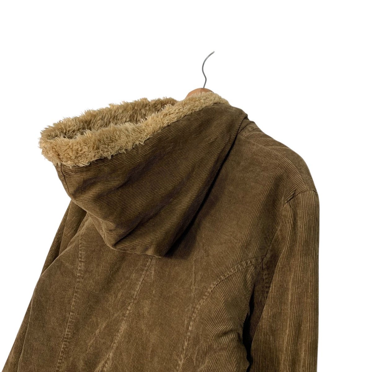 Japanese Brand MUDD Corduroy Hoodie Jacket #2162-C95 Size US L / EU 52-54 / 3 - 18 Thumbnail