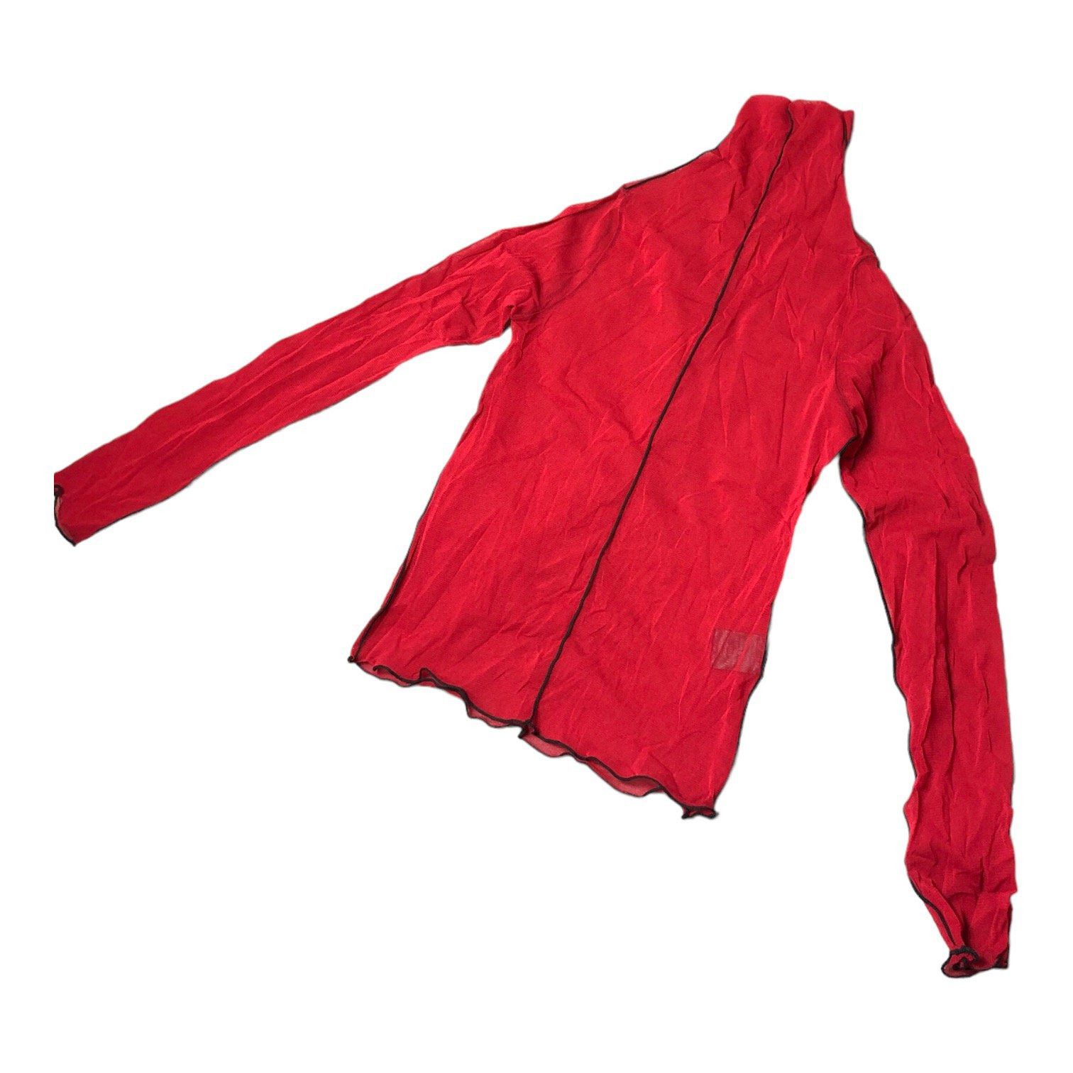 Cop Copine The Cop Copine Red Meshtop Size ONE SIZE - 2 Thumbnail