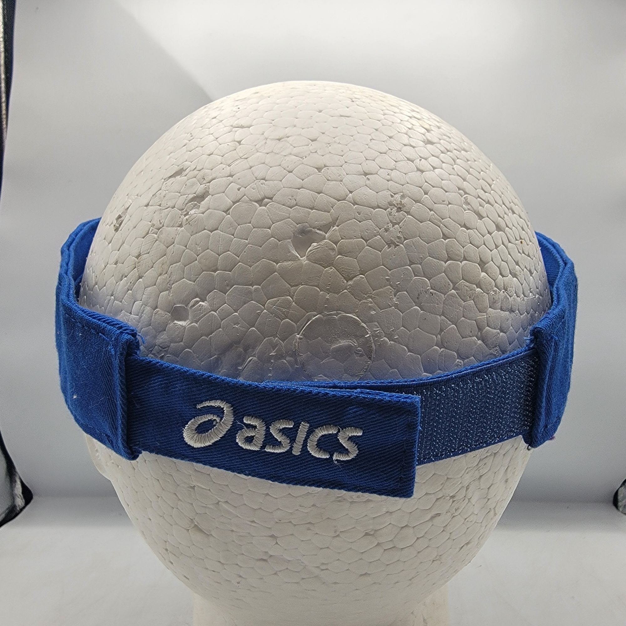 Asics Asics Adults Blue Visor Hat One Size Fits Most Golf Adjustab Size ONE SIZE - 3 Thumbnail
