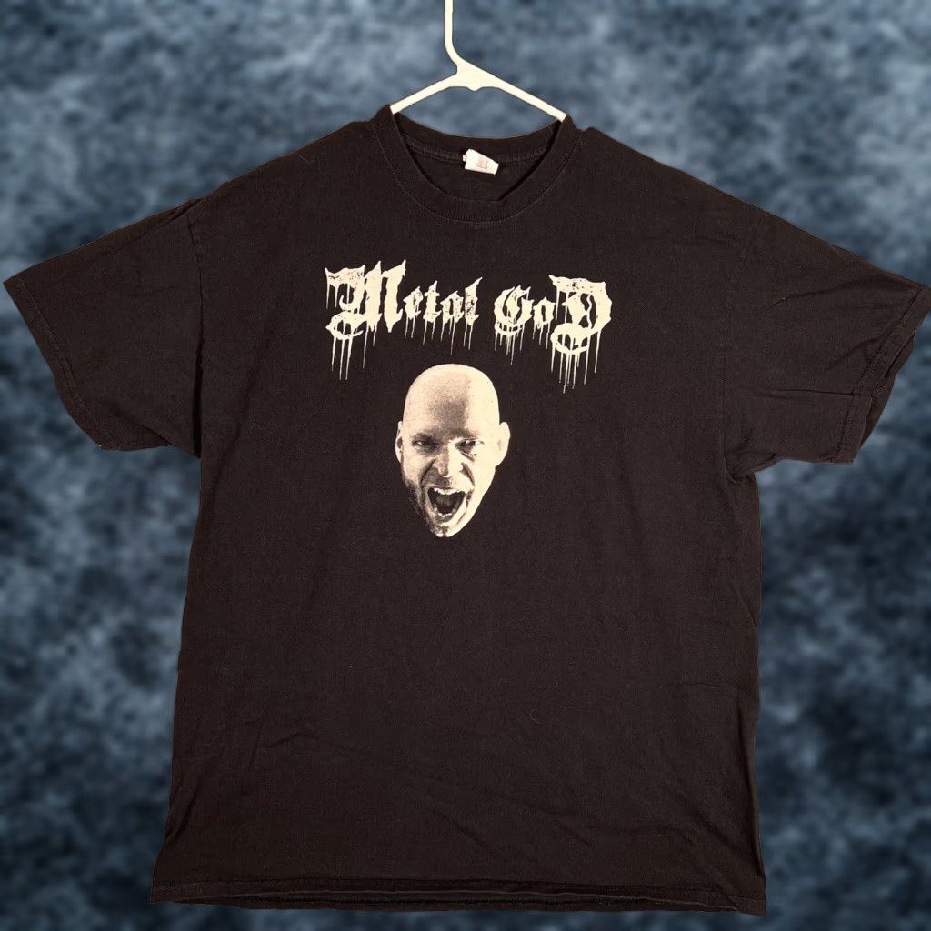 Gildan A1 Metal God One Day World Tour 2019 T Shirt Adult XL Black Mens Size US XL / EU 56 / 4 - 1 Thumbnail