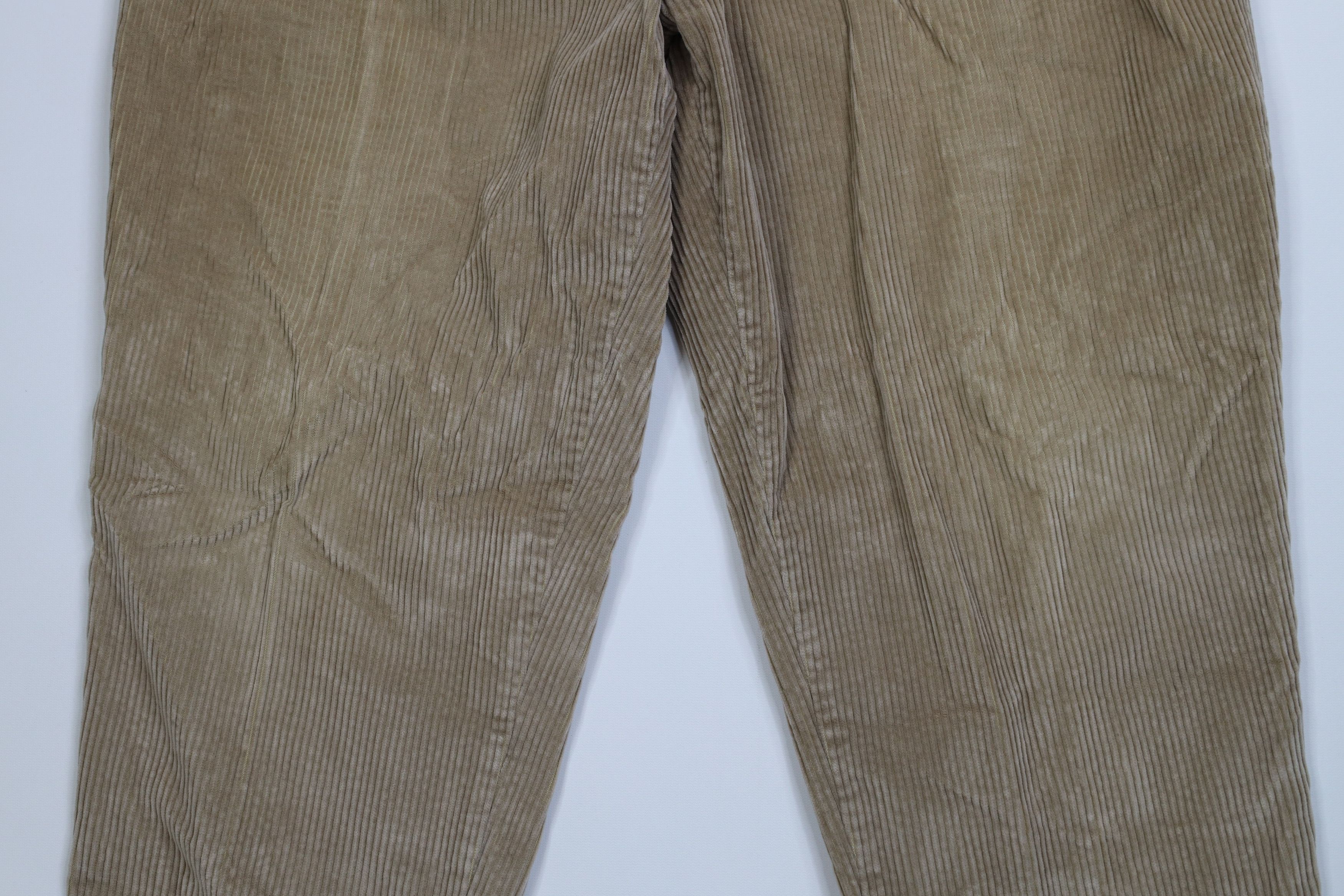 Vintage Vintage 90s Streetwear Loose Fit Wide Leg Corduroy Pants Size US 36 / EU 52 - 3 Thumbnail