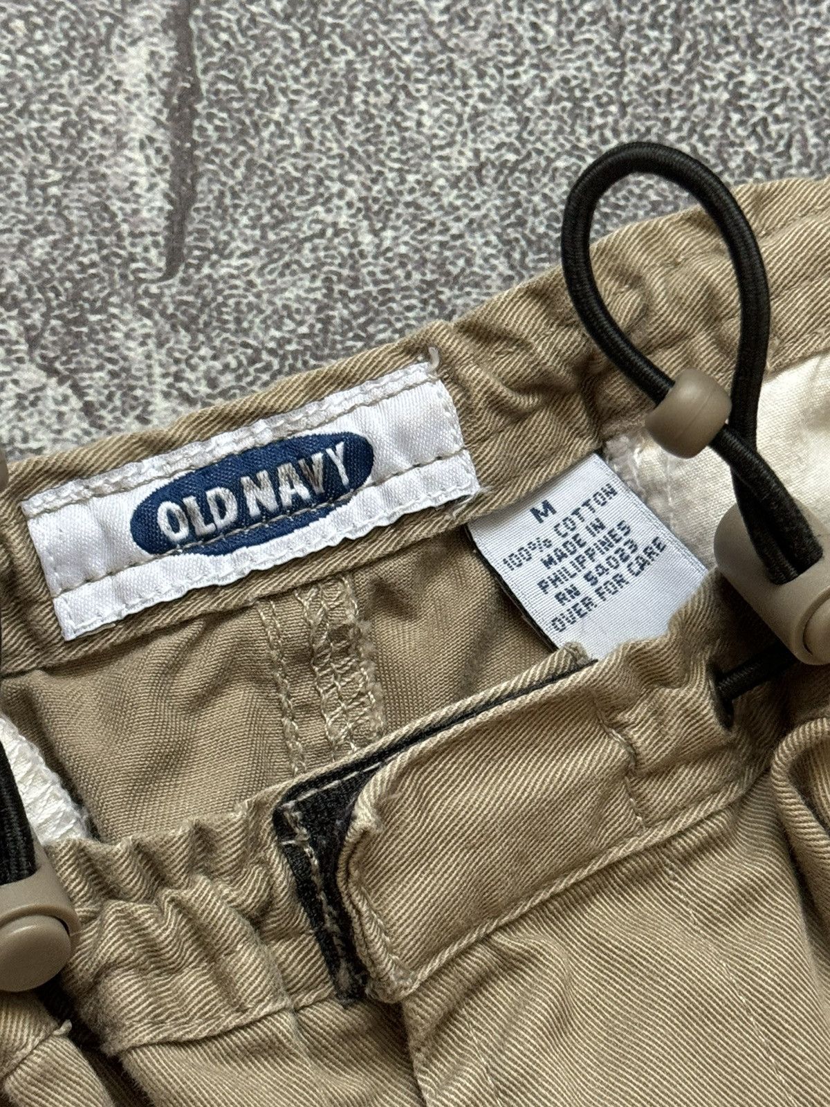 Japanese Brand × Vintage Old navy M cargo pant trouser chino jogger bondage military Size US 34 / EU 50 - 9 Thumbnail