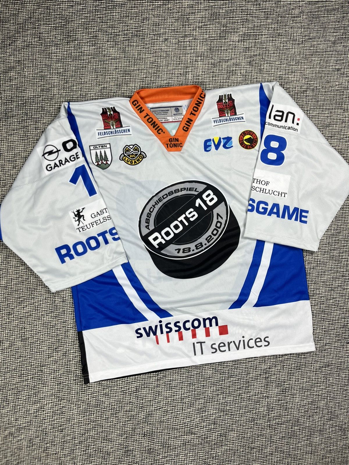Other 2007 match issue Andre Rotheli hockey jersey Size US XL / EU 56 / 4 - 1 Thumbnail