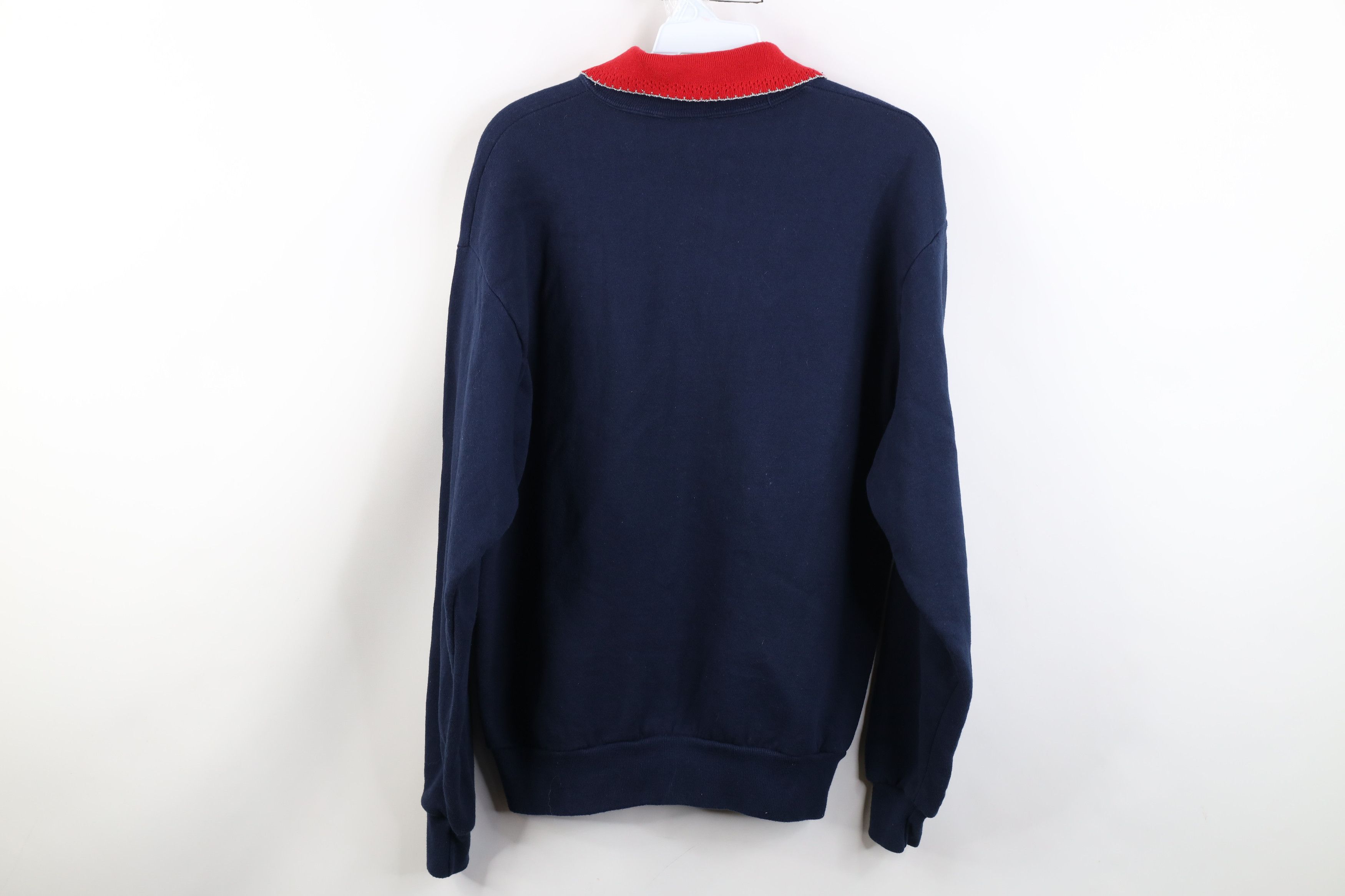 Vintage Vintage 90s Streetwear Heart Country Collared Sweatshirt USA Size M / US 6-8 / IT 42-44 - 12 Thumbnail