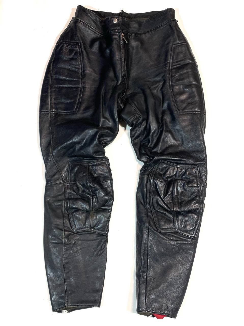 Vintage Vintage Rare Racing Moto Leather Pants Size US 28 / EU 44 - 1 Thumbnail