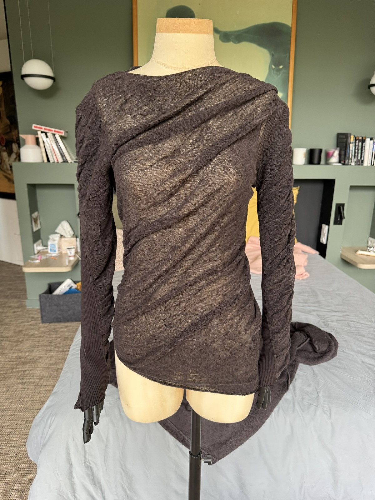 Issey Miyake Issey Miyake Ambigious SS24 Top Long Sleeve Size S / US 4 / IT 40 - 3 Thumbnail
