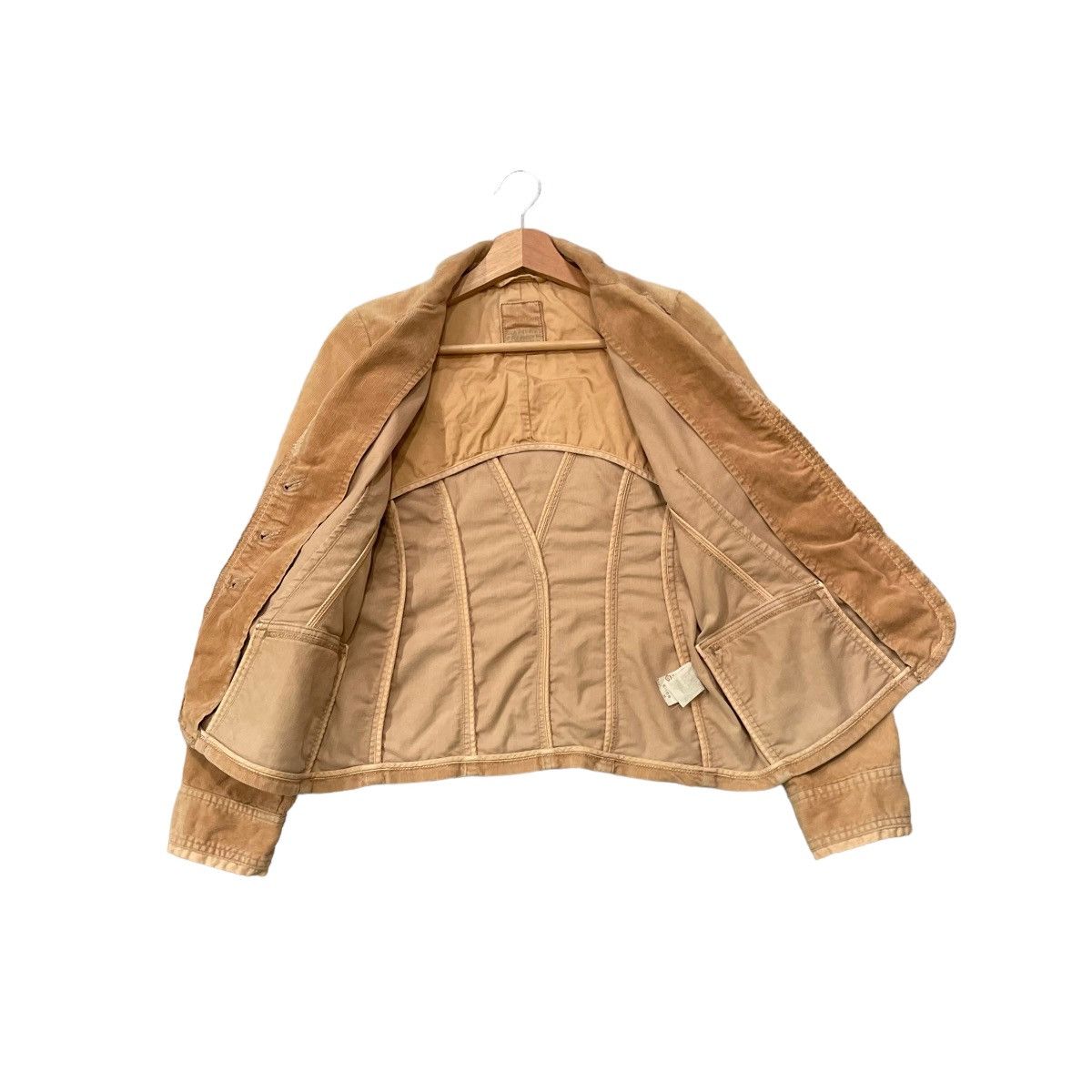 Marithe + Francois Girbaud Vintage Marithe Francois Girbaud Corduroy Jacket Size XS / US 0-2 / IT 36-38 - 17 Thumbnail