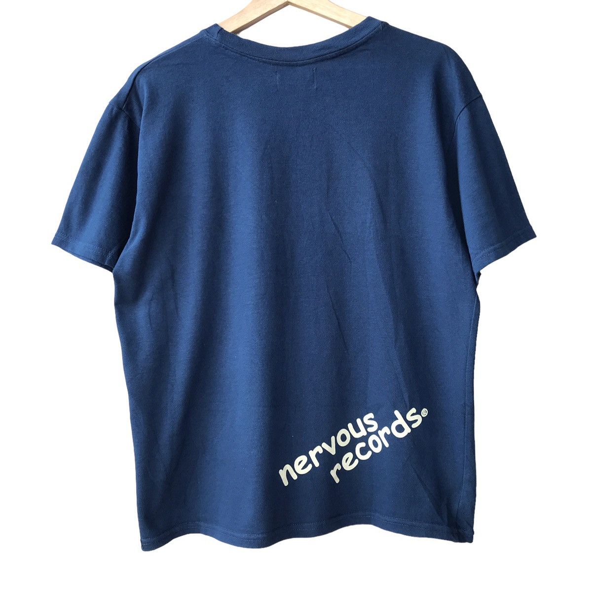 Band Tees Nervous Records NYC King Biscuit Jazz Band Tour Tee Size US M / EU 48-50 / 2 - 2 Thumbnail