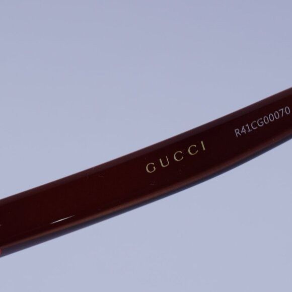 Gucci Gucci GG1723S 002 Sunglasses Transparent Brown Square Frame Size ONE SIZE - 7 Thumbnail