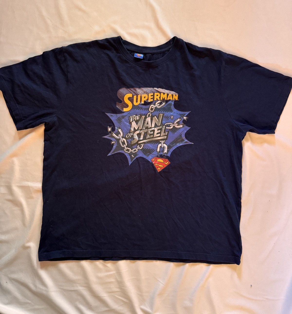 DC Comics × Vintage Vintage Superman The Man Of Steel DC Comics Tee T-shirt Size US L / EU 52-54 / 3 - 1 Thumbnail