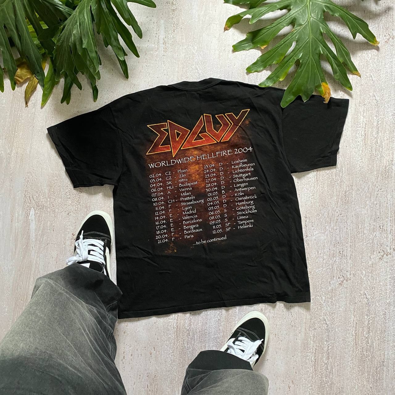 Band Tees VINTAGE Y2K EDGUY METAL AMAZING TOUR BAND TEE 13 Size US XL / EU 56 / 4 - 2 Thumbnail