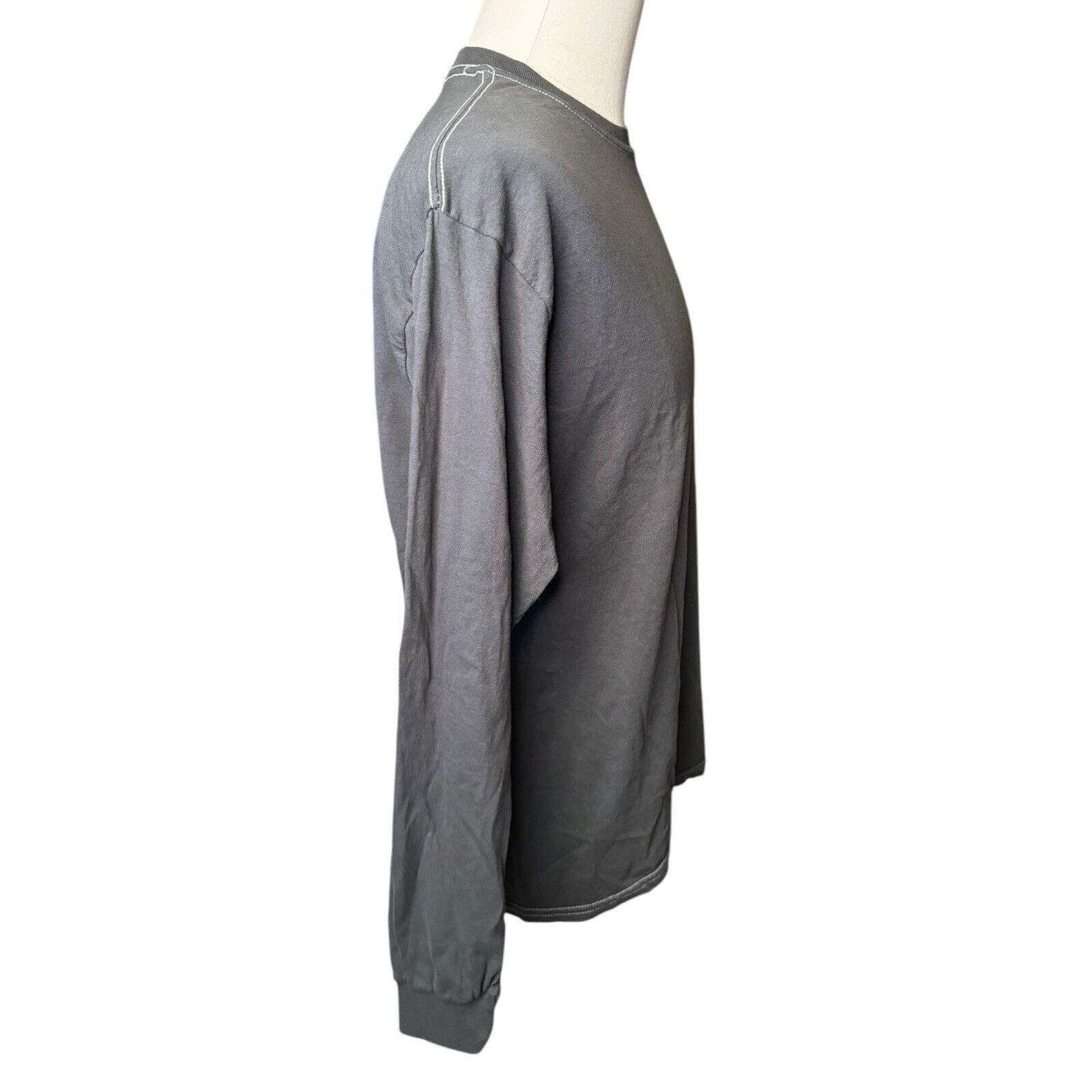 Urban Outfitters Urban Outfitters NEW Budweiser Long Sleeve T-Shirt Gray Size US M / EU 48-50 / 2 - 5 Thumbnail